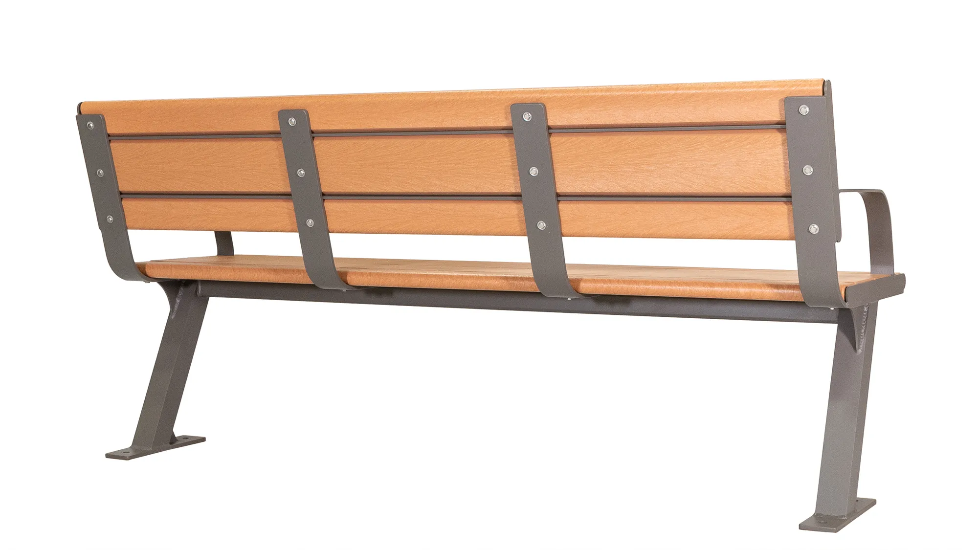 BayView Plus Bench Rear View