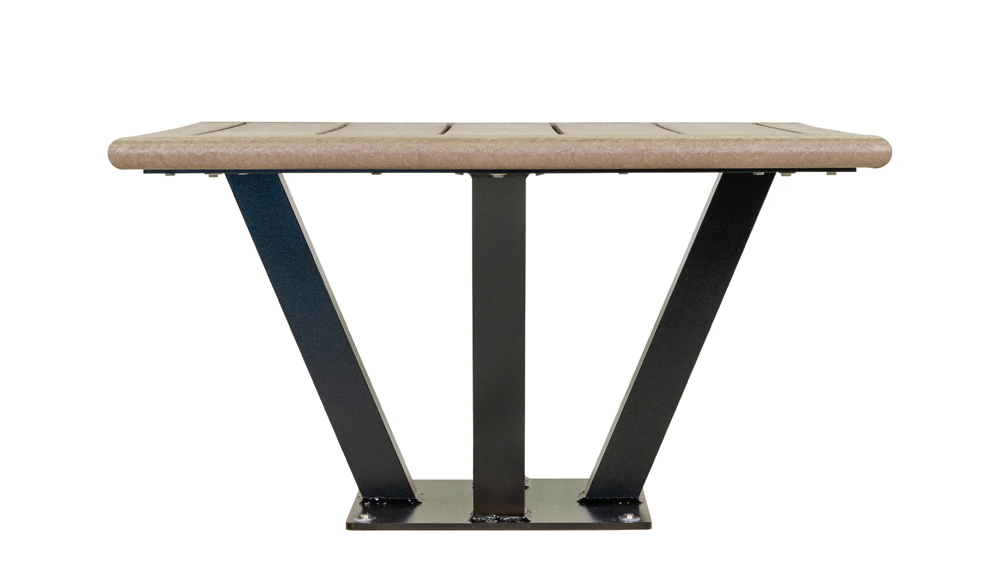 Wishbone Square Coffee Table Front View