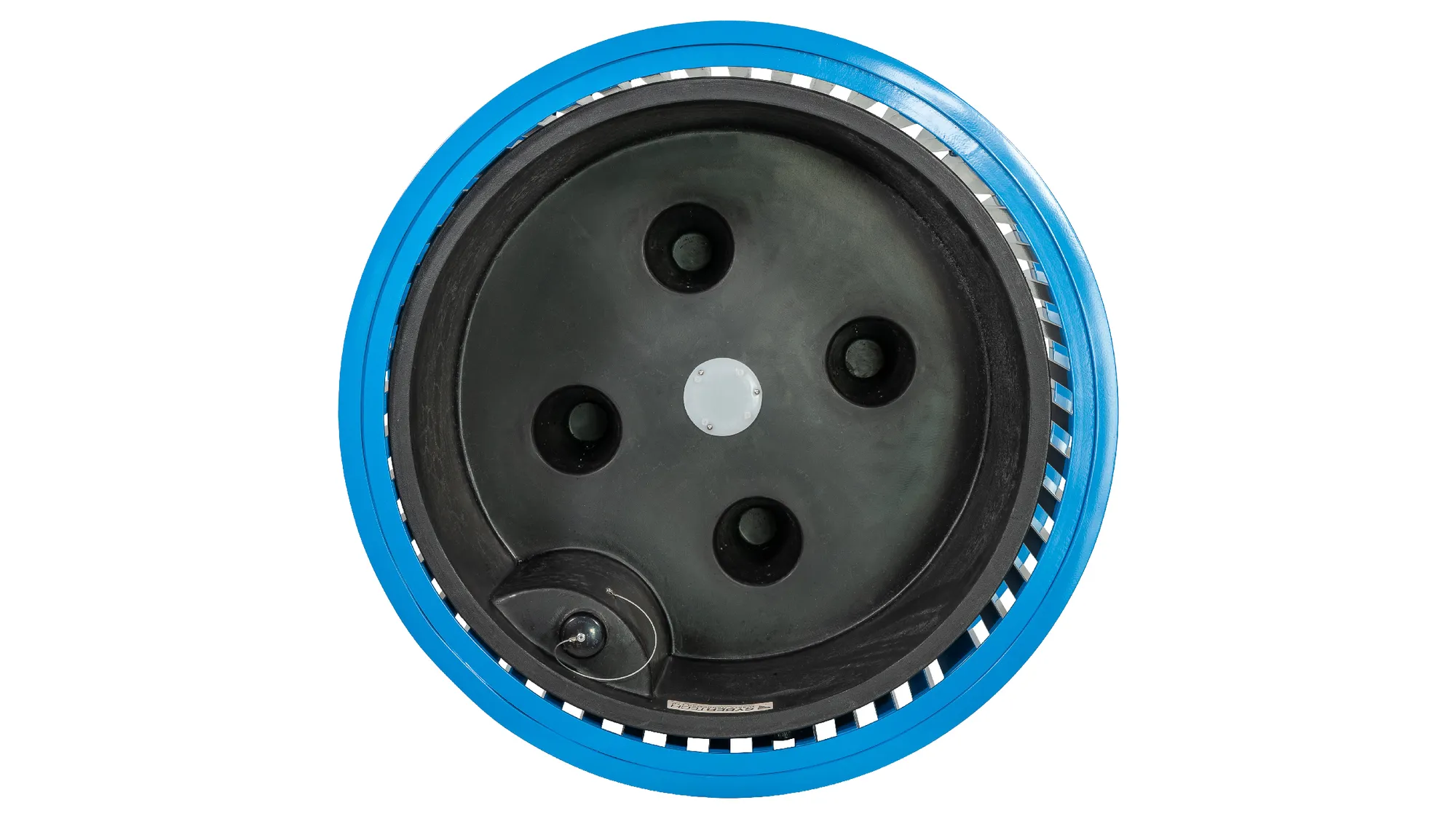 Wishbone Beselt Round Self Watering Planter Top View