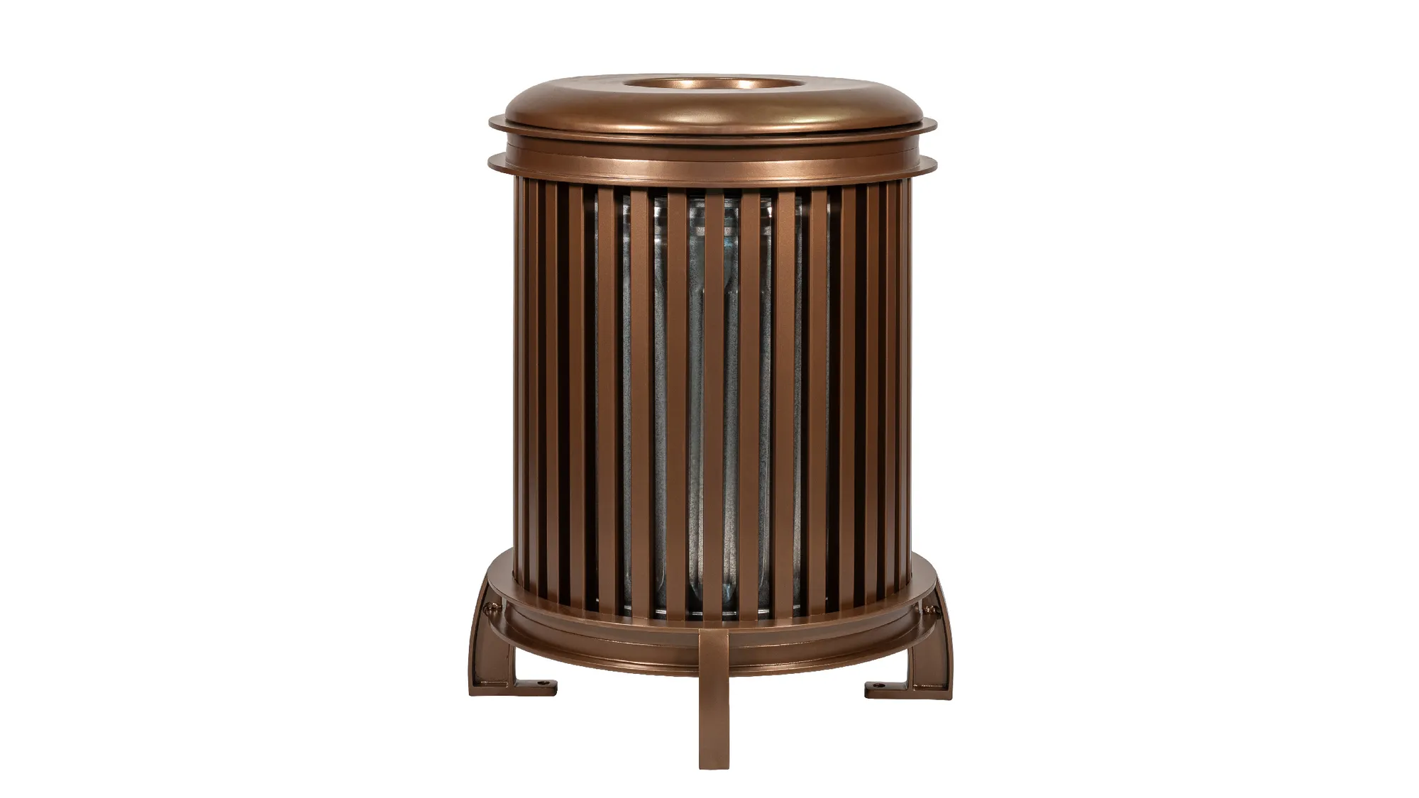 Wishbone Beselt Round Waste Receptacle