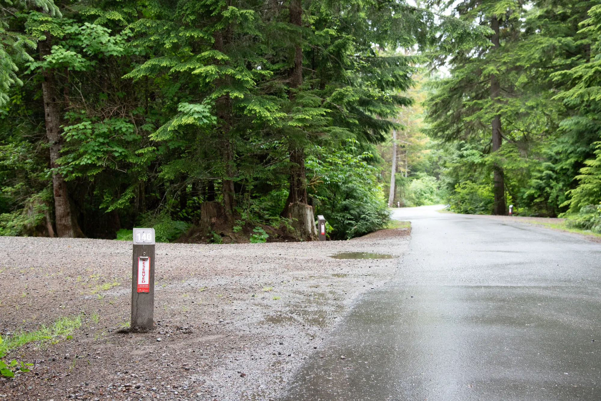 Wishbone Number Post in Terrace BC