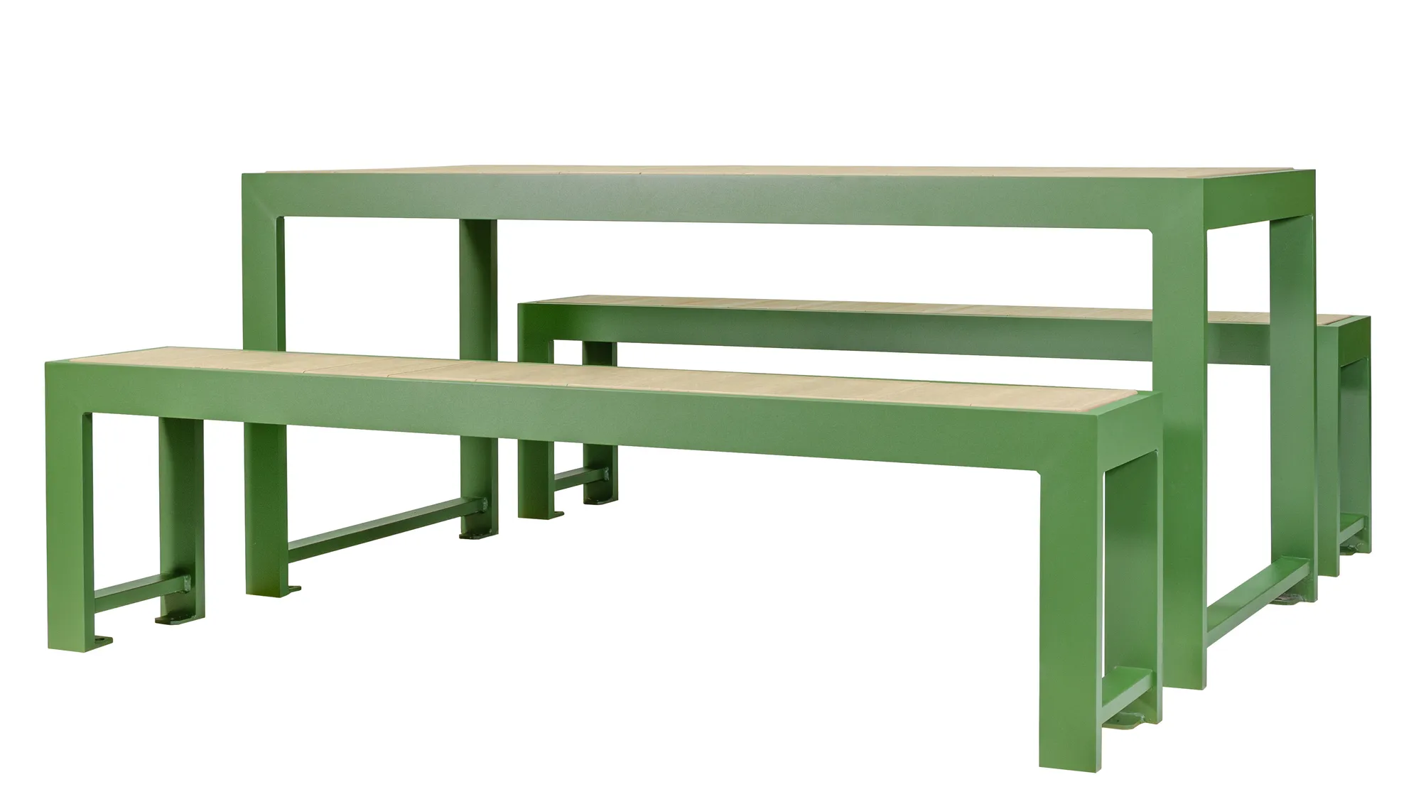 Wishbone Commercial Urban Form Harvest Picnic Table