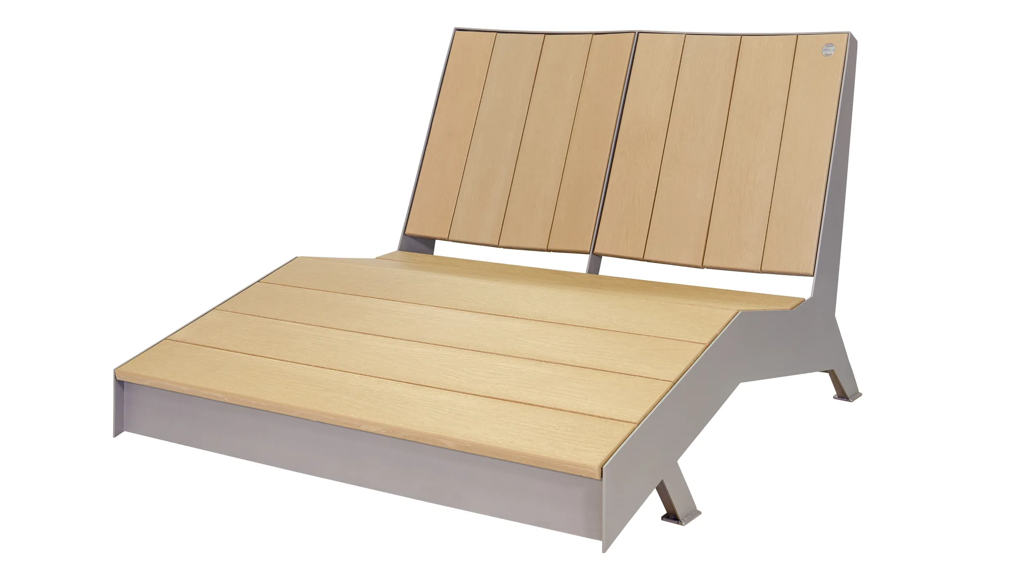 Wishbone Commercial JEM Double Chaise Lounge Chair