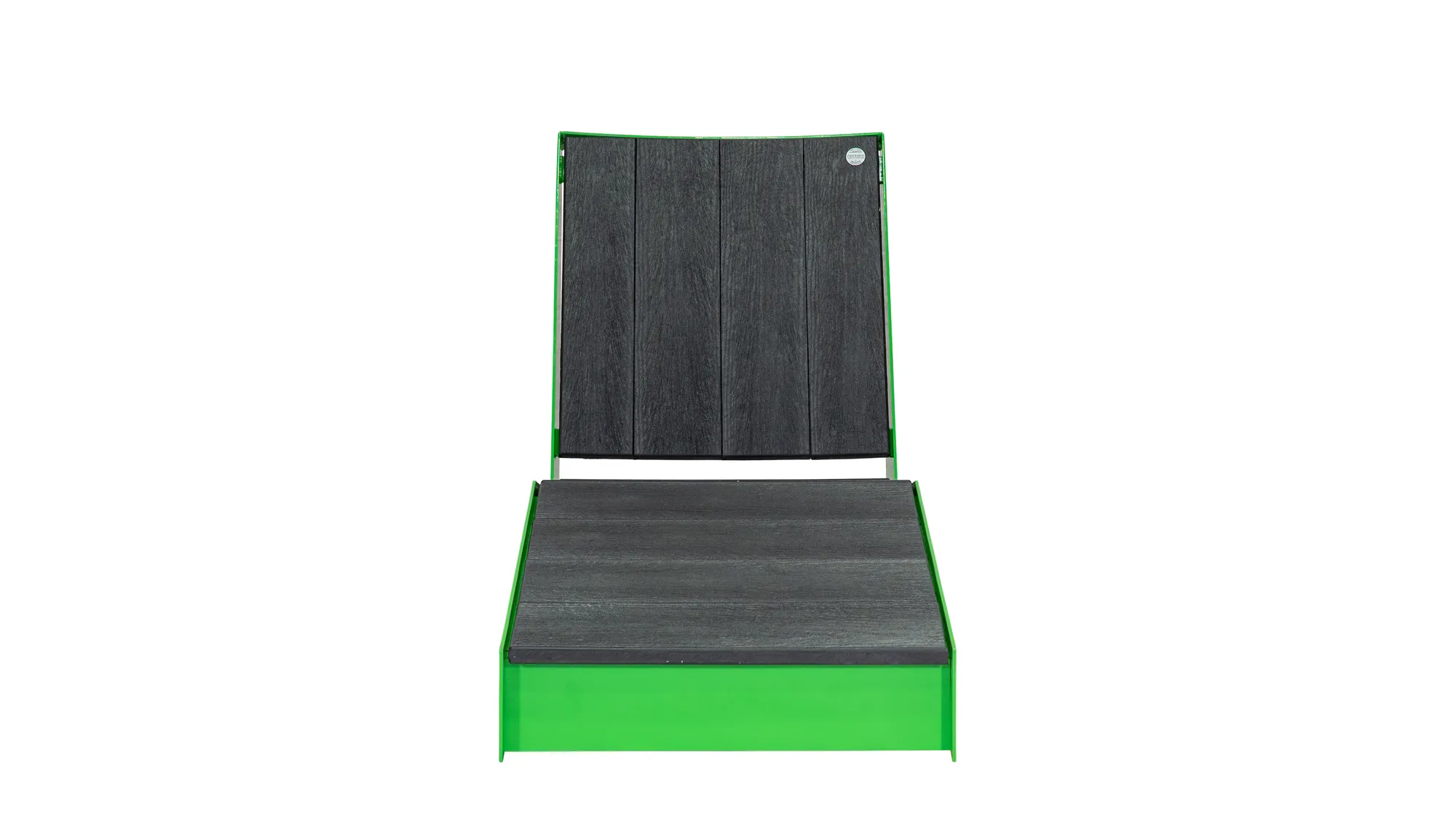 Wishbone Chaise Lounger Front View