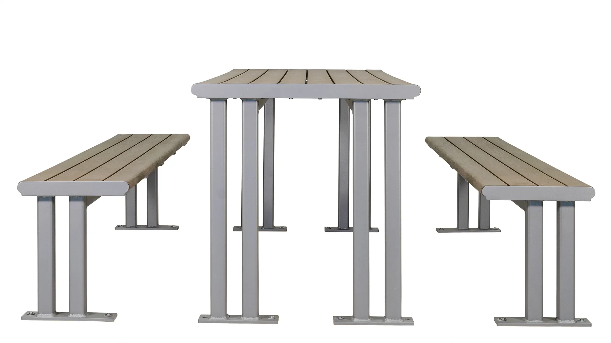 Wishbone Larson Picnic Table Side View