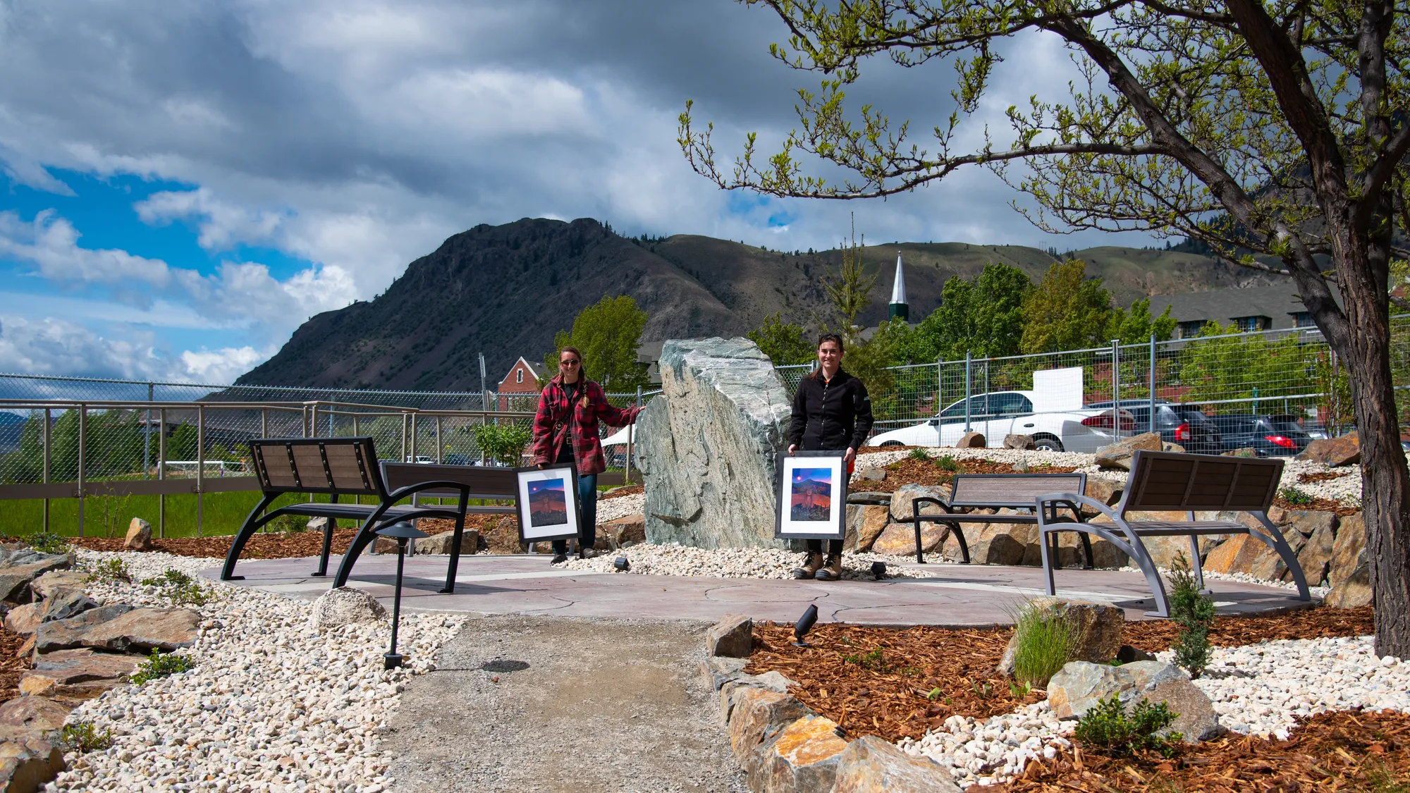 Le Estcwicwey Tribute Garden at the Tk'emluÌps te SecwÃ©pemc ba