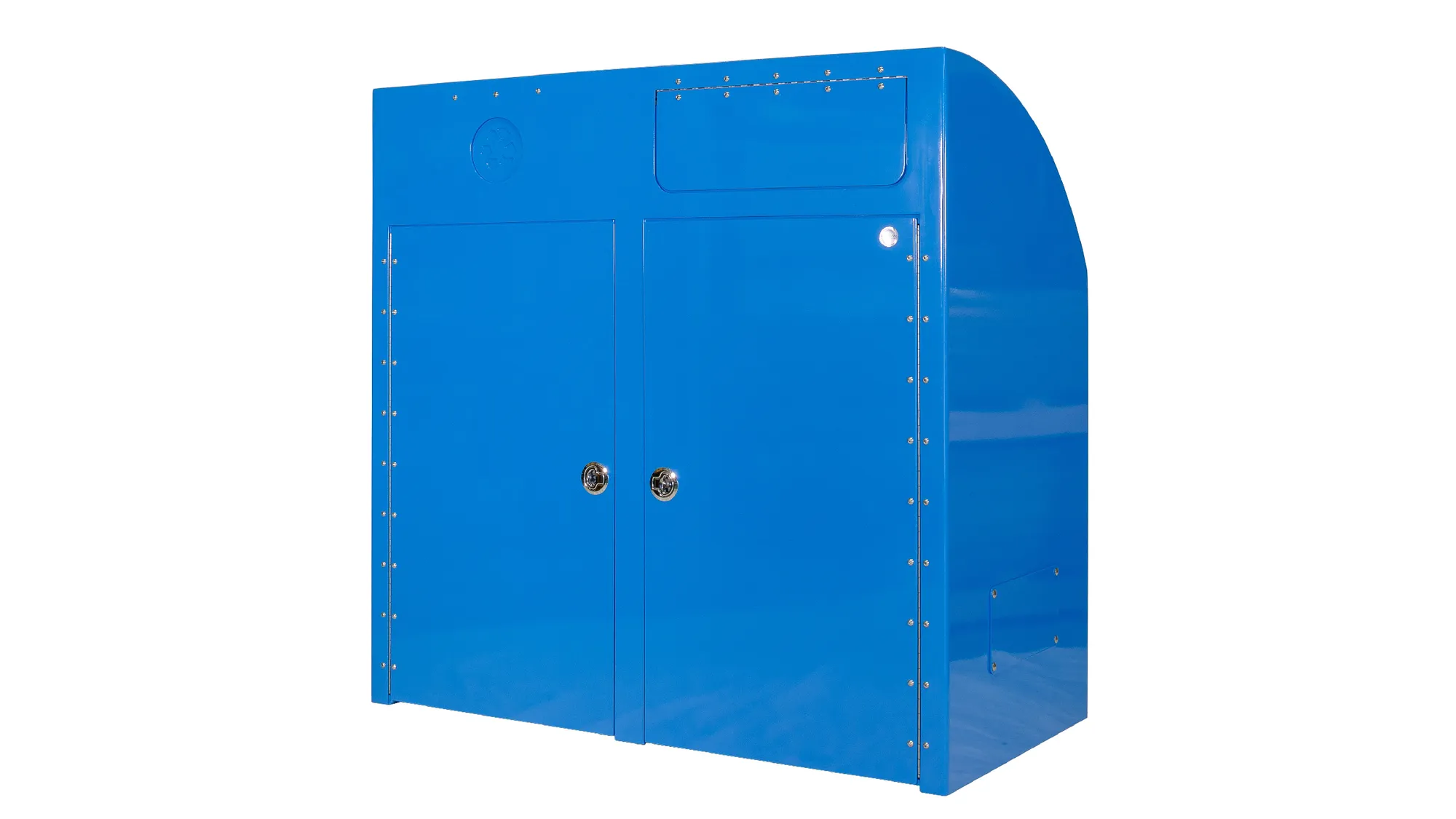 Wishbone Modena Double Eco 35 Gallon Receptacle for Wheeled Tras