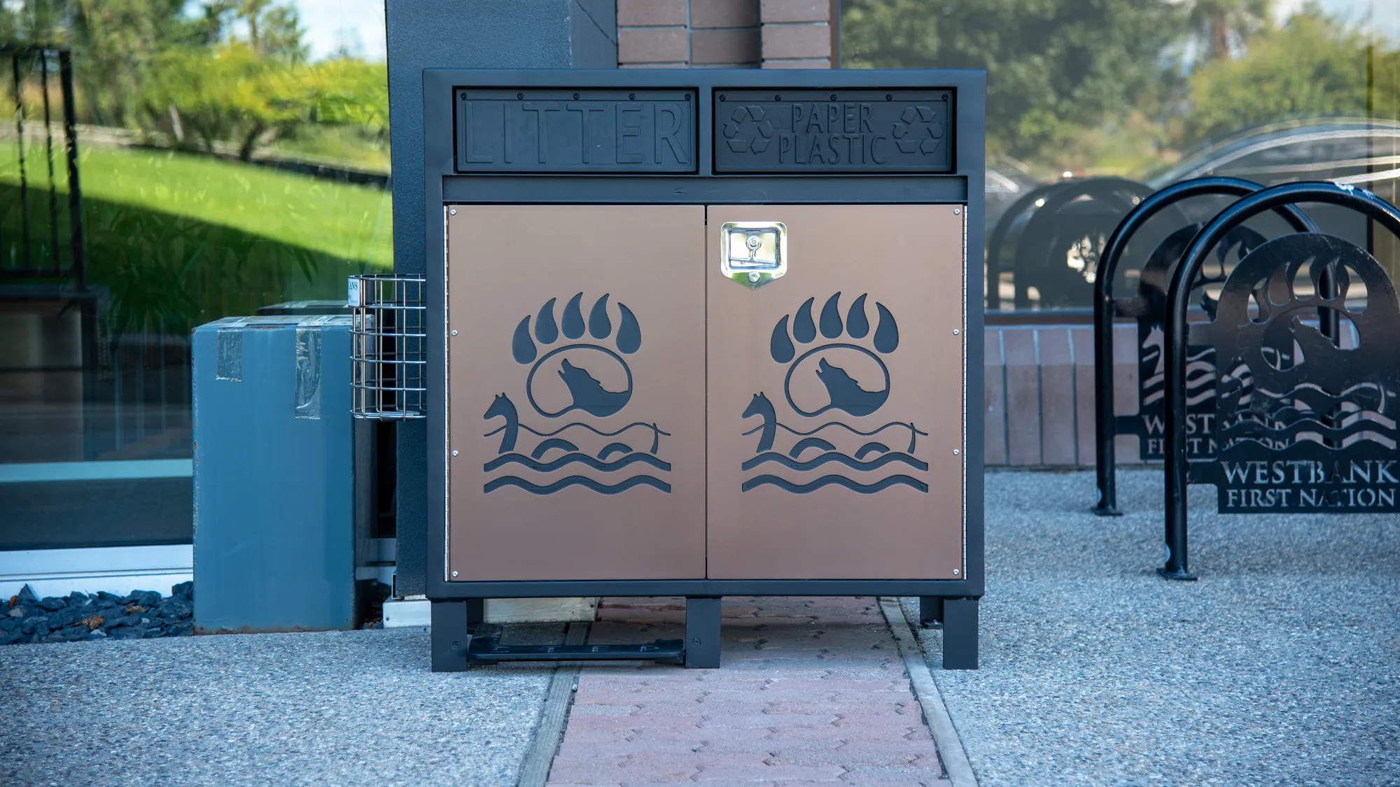 Custom Door Panels for West Bank First Nations