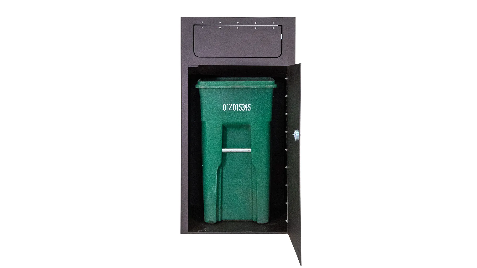 Wishbone Modena Curved Top ECO Receptacle for 32-35 Gallon Wheel