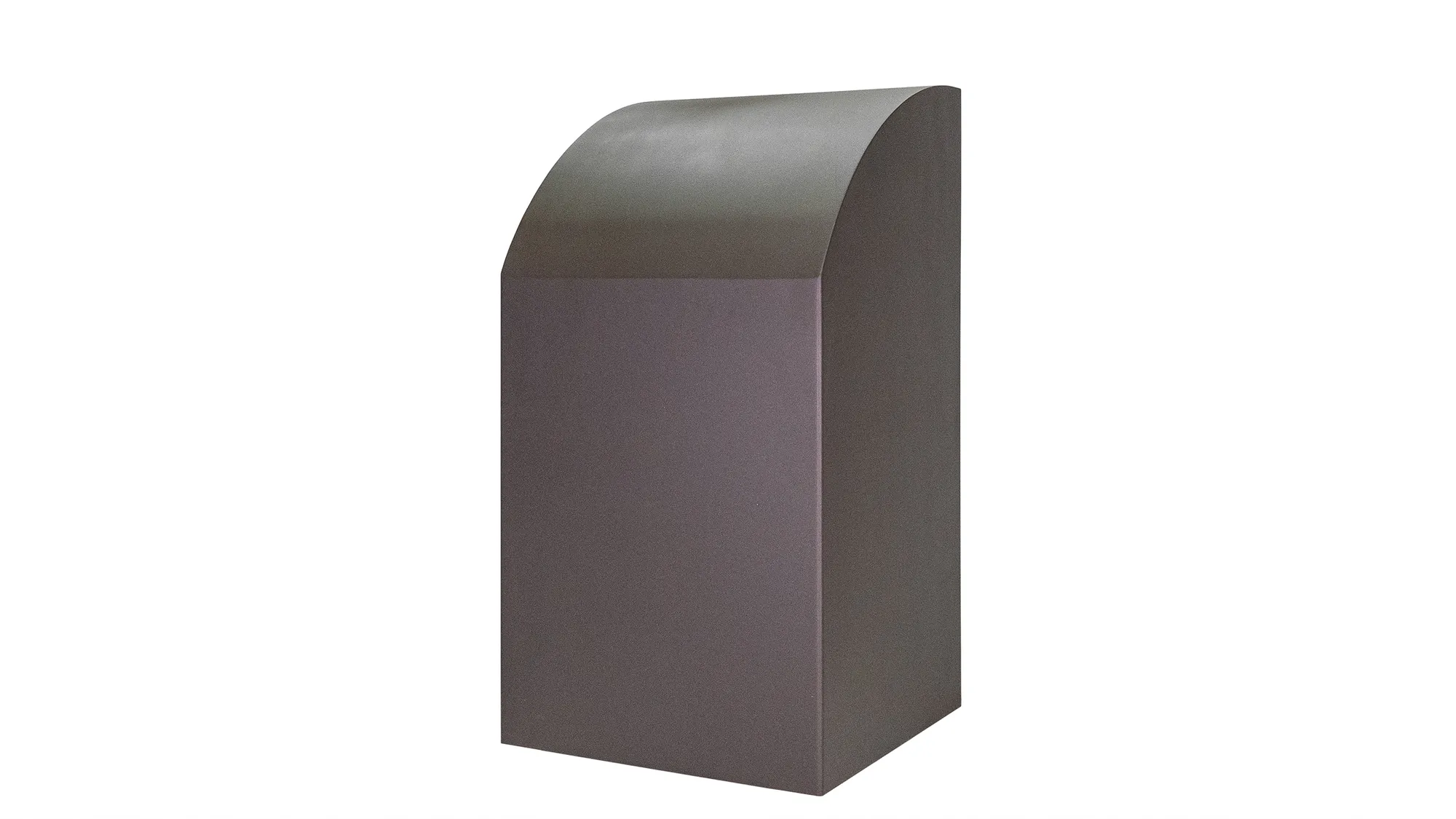 Wishbone Modena Curved Top ECO Receptacle for 32-35 Gallon Wheel