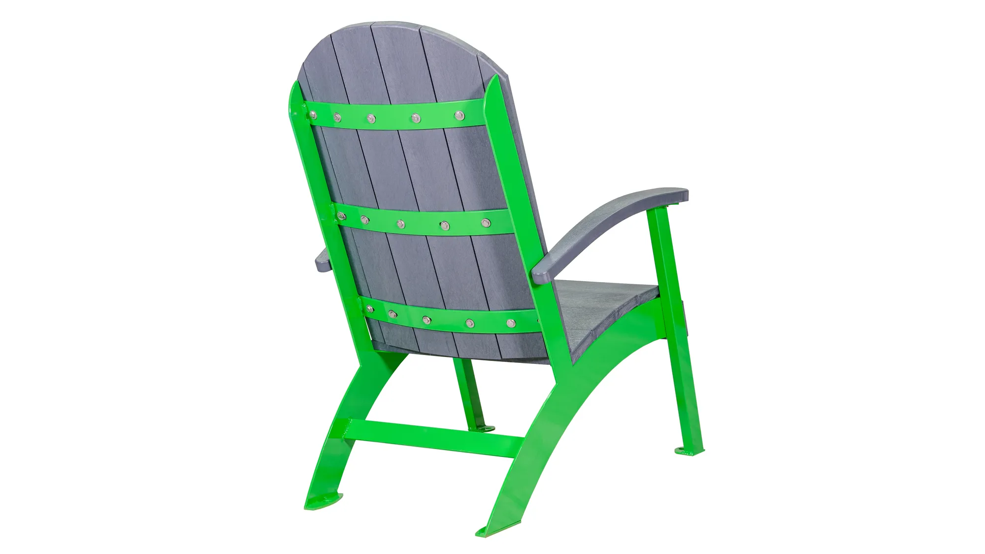 Wishbone Commercial Okanagan Lounge Chair Rear View
