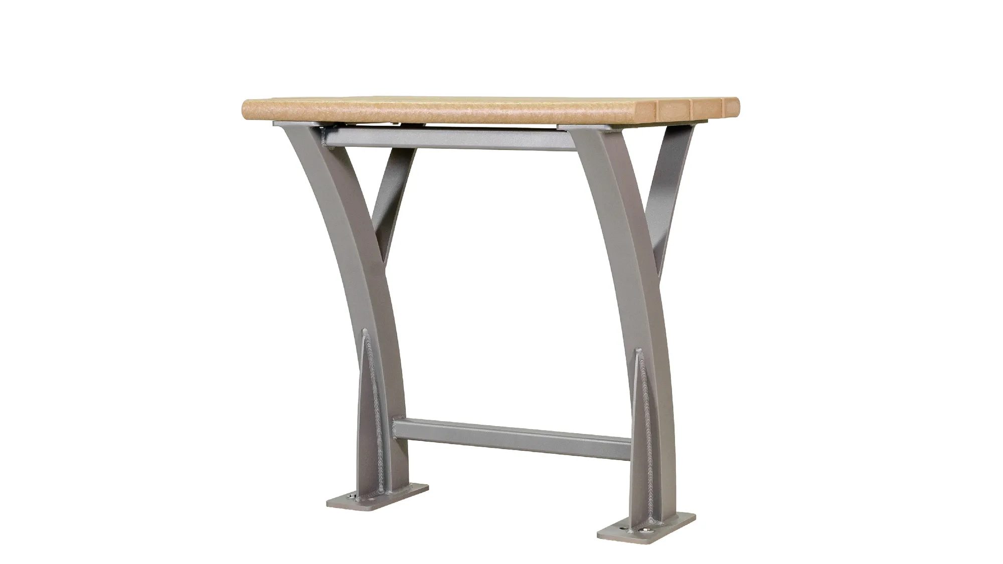 Wishbone Parker 30" Table Curved Out View