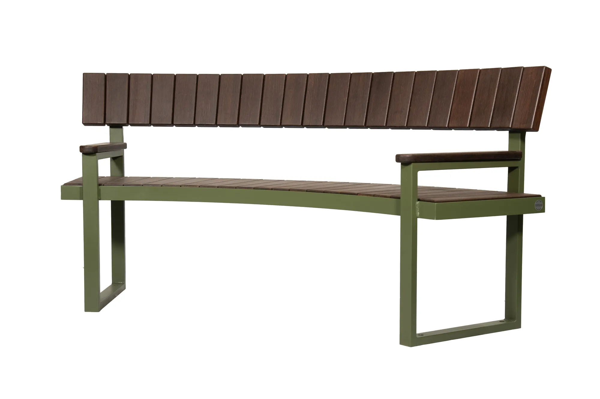 Wishbone Ridgeline Curved Bench