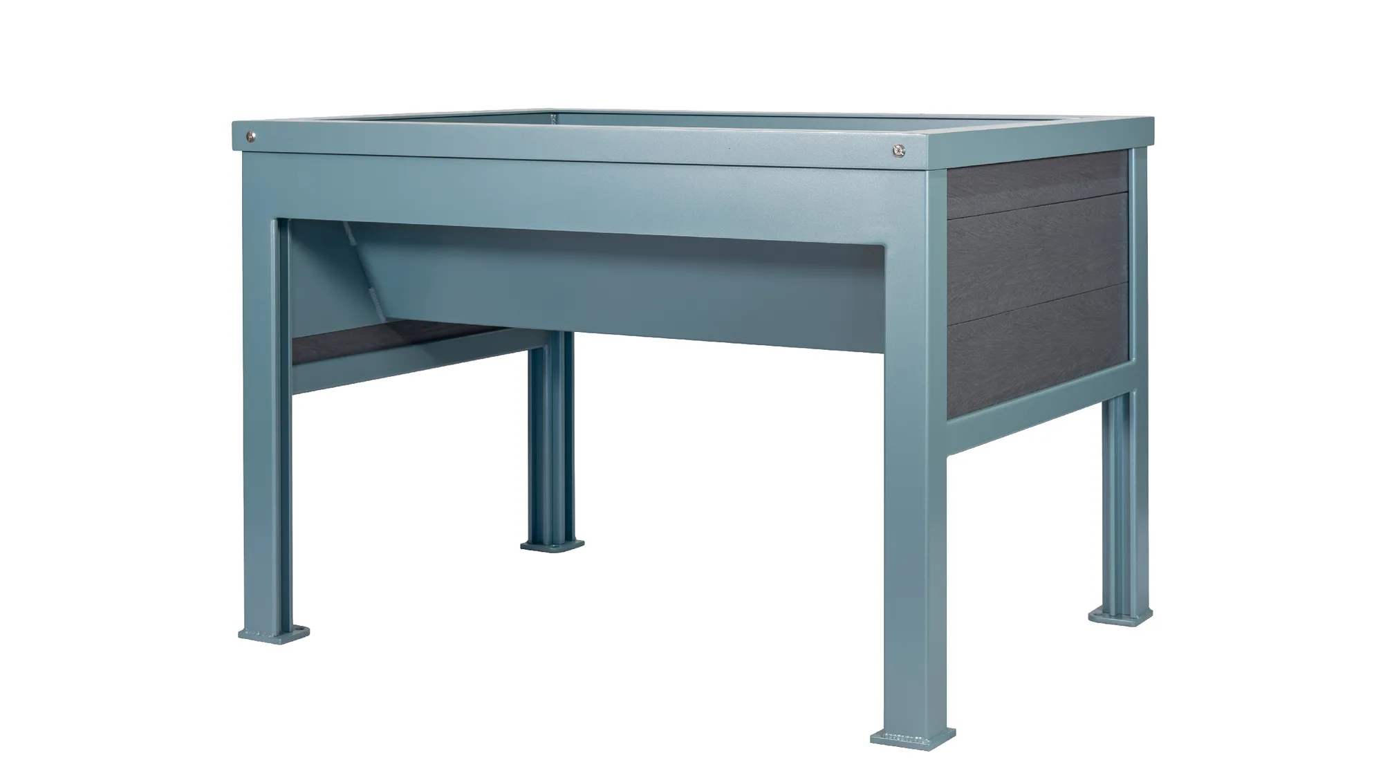 Rutherford 2 Space Wheelchair Accessible Planter in Harbour Grey