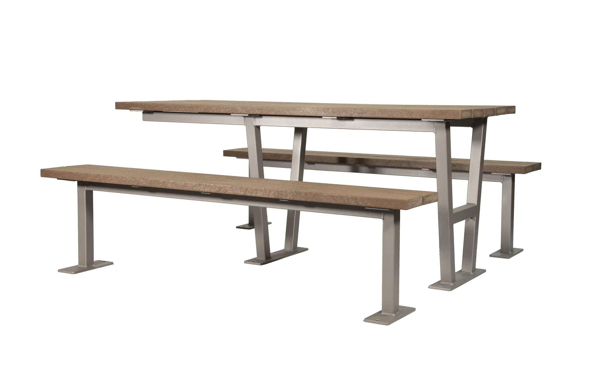 Rutherford 6 ft Wheelchair Accessible Picnic Table Side View