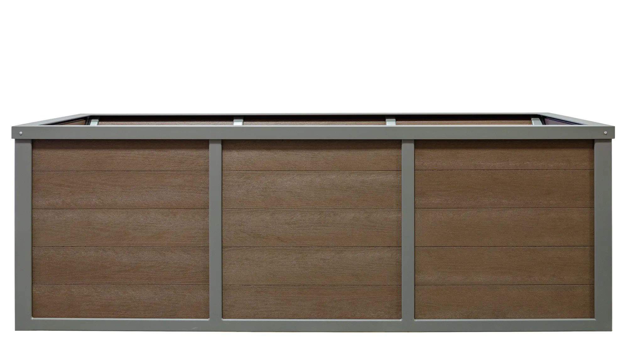 Rutherford 3 Space Wheelchair Accessible Planter Box Front View
