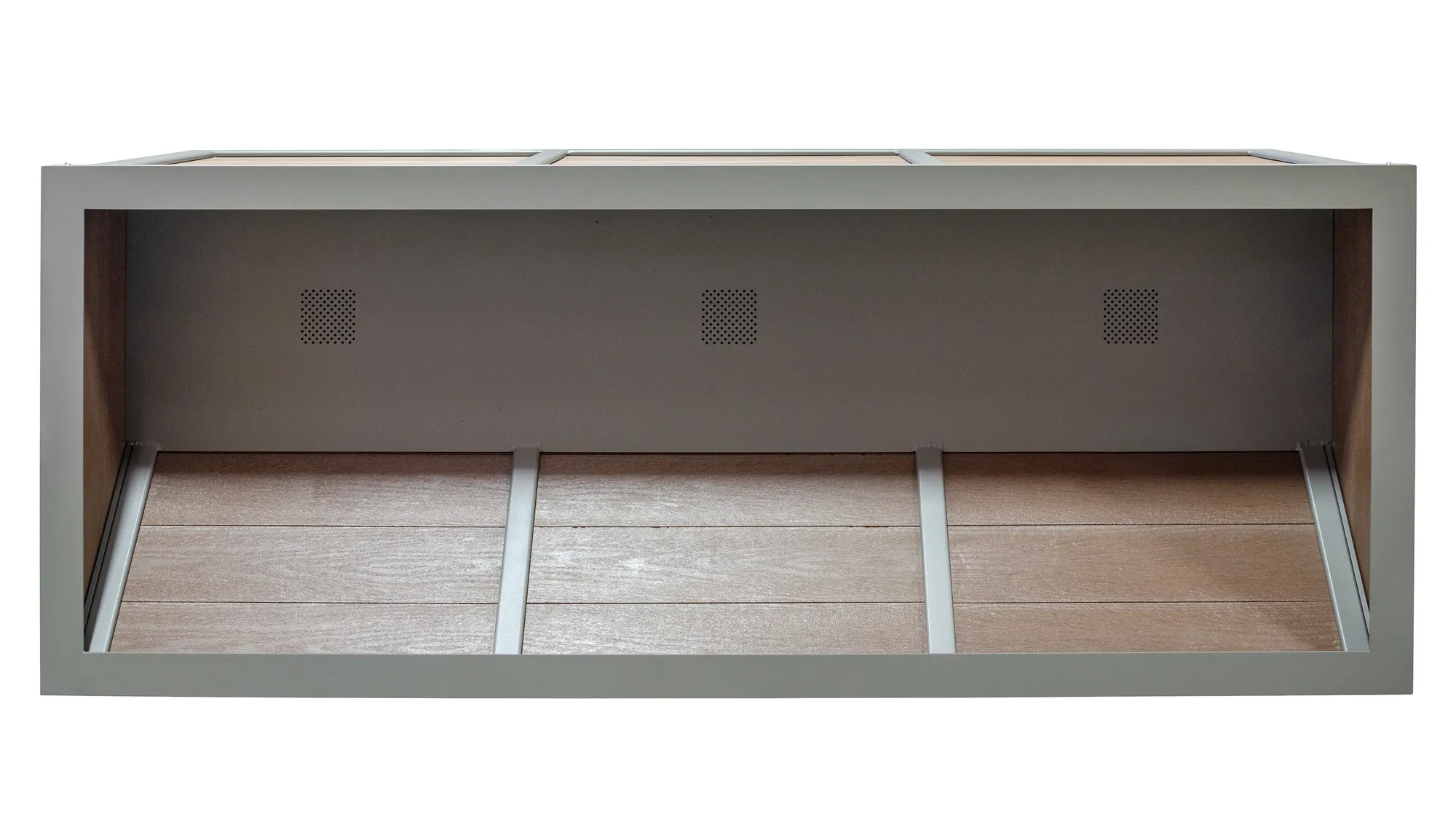 Rutherford 3 Space Wheelchair Accessible Planter Box Top View