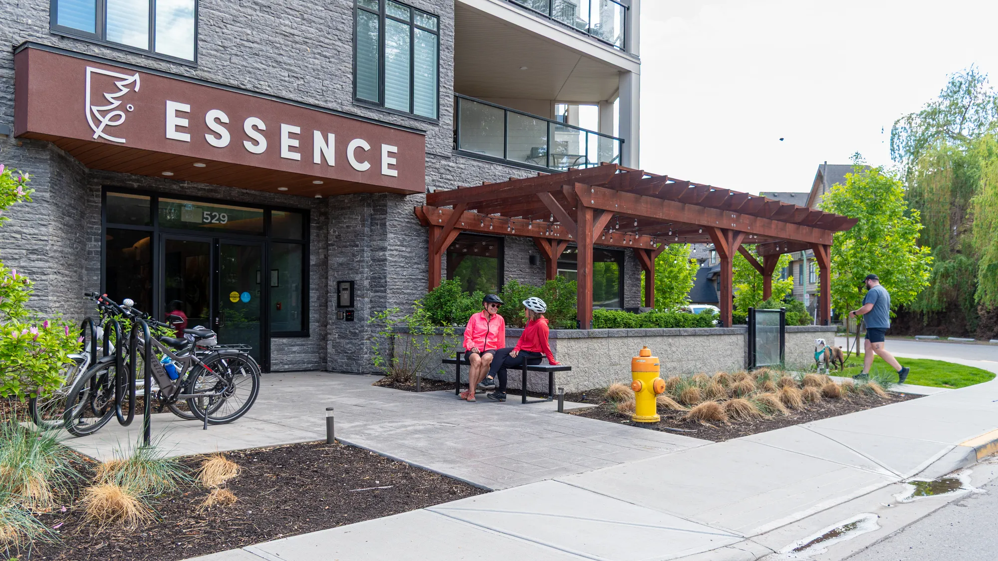 Wishbone Skyline Backless Bench in Kelowna BC
