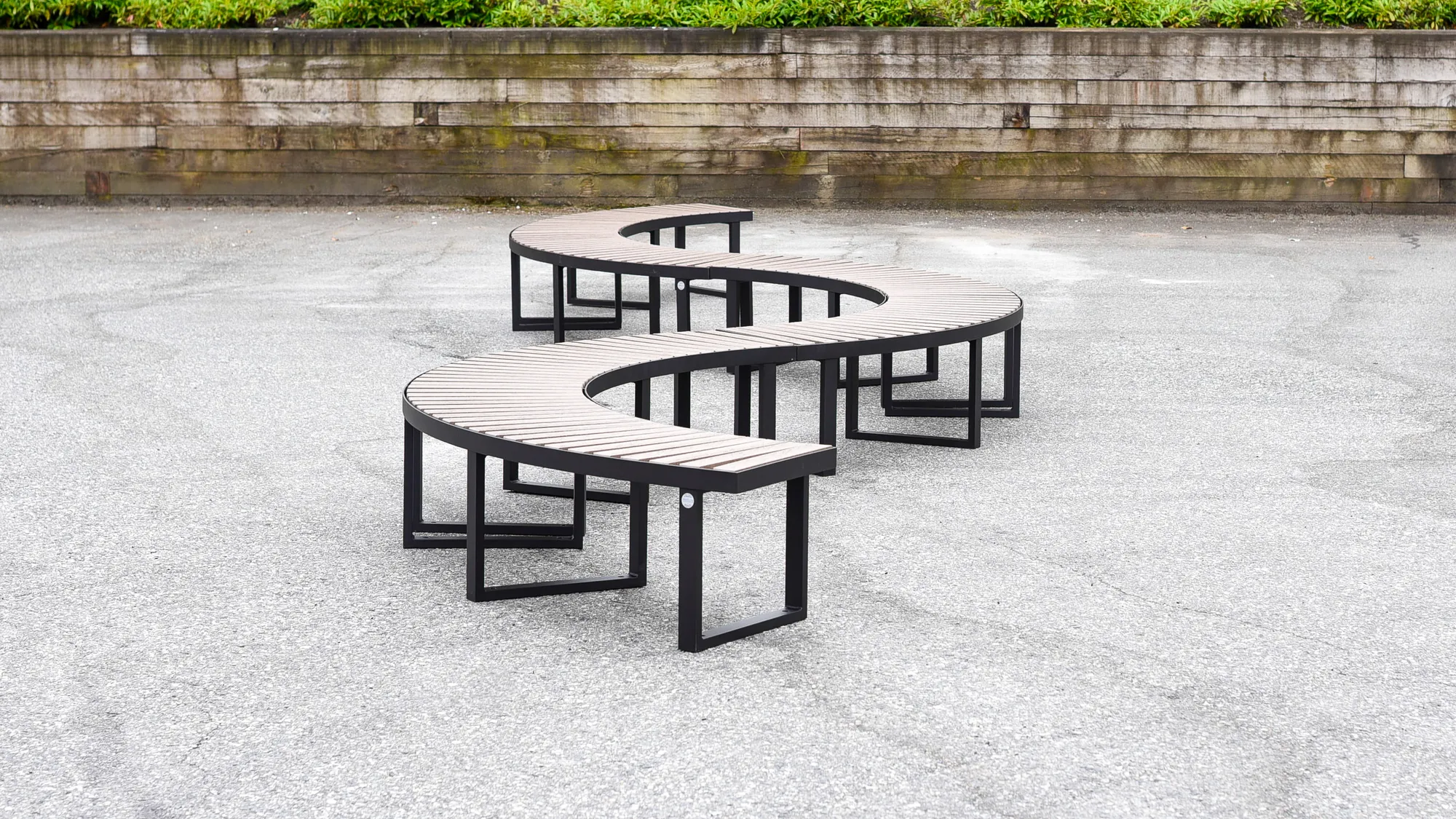 Skyline Curved Bench Six 6 Ft Sections