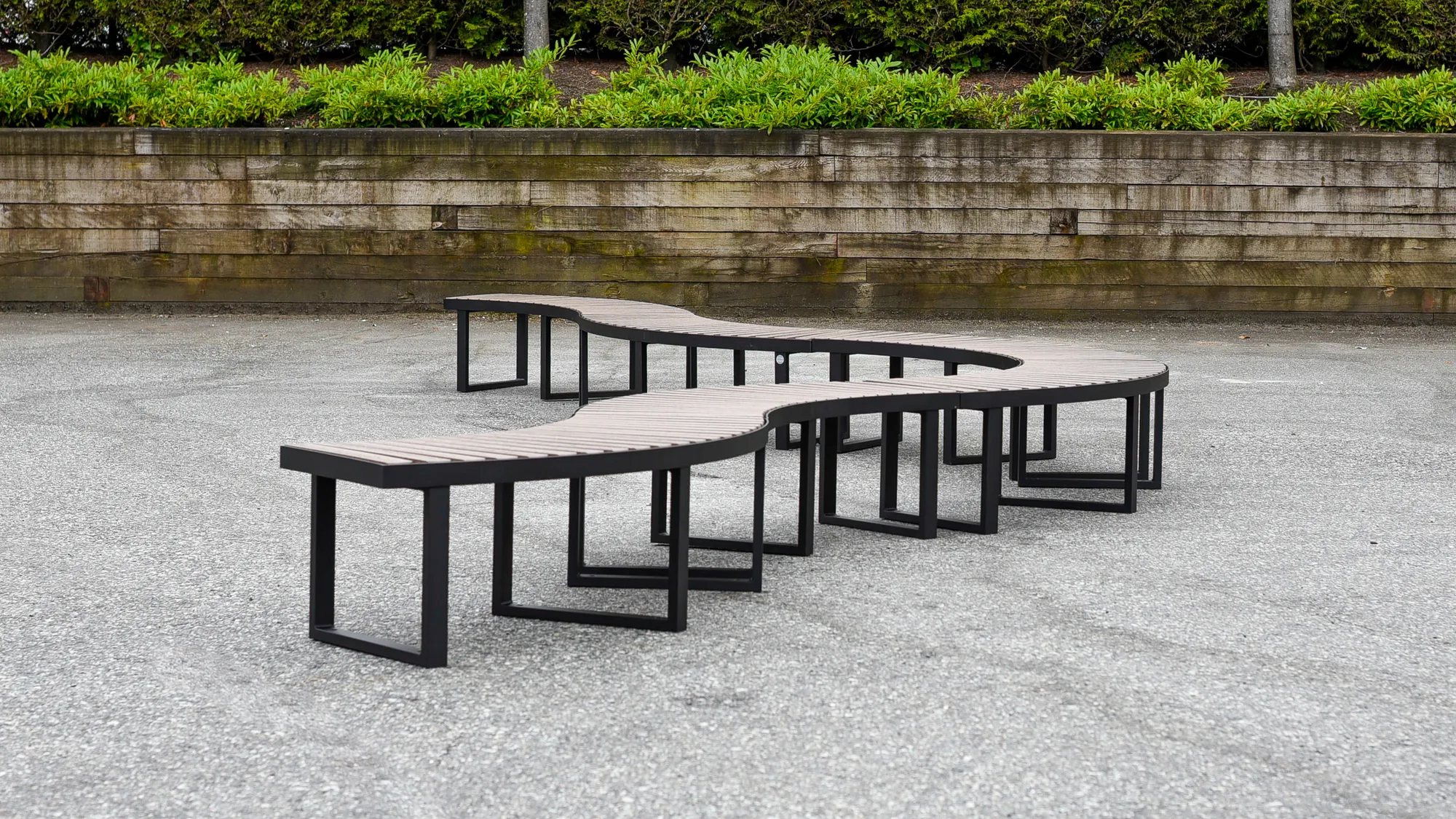 Skyline Curved Bench Six 6 Ft Sections