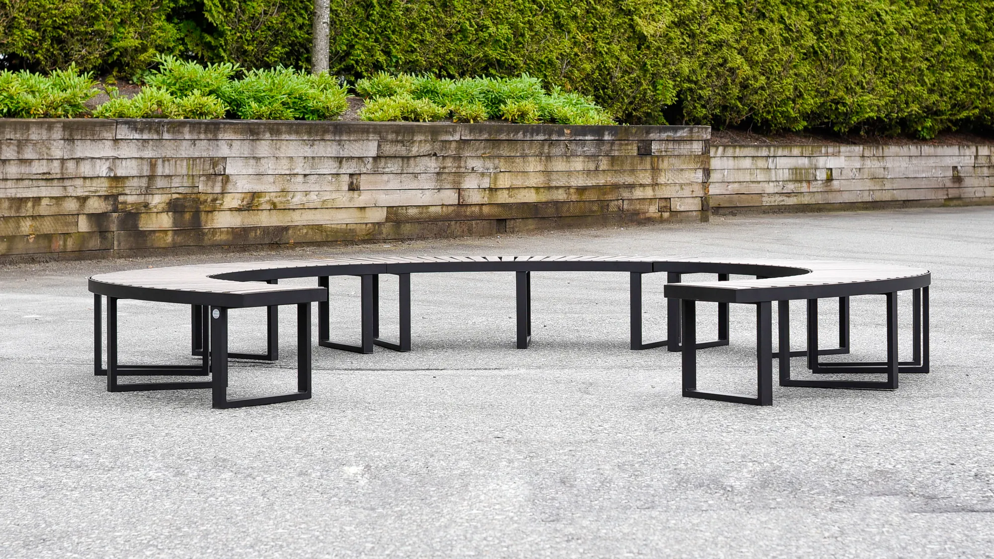 Skyline Curved Bench Five 6 Ft Sections