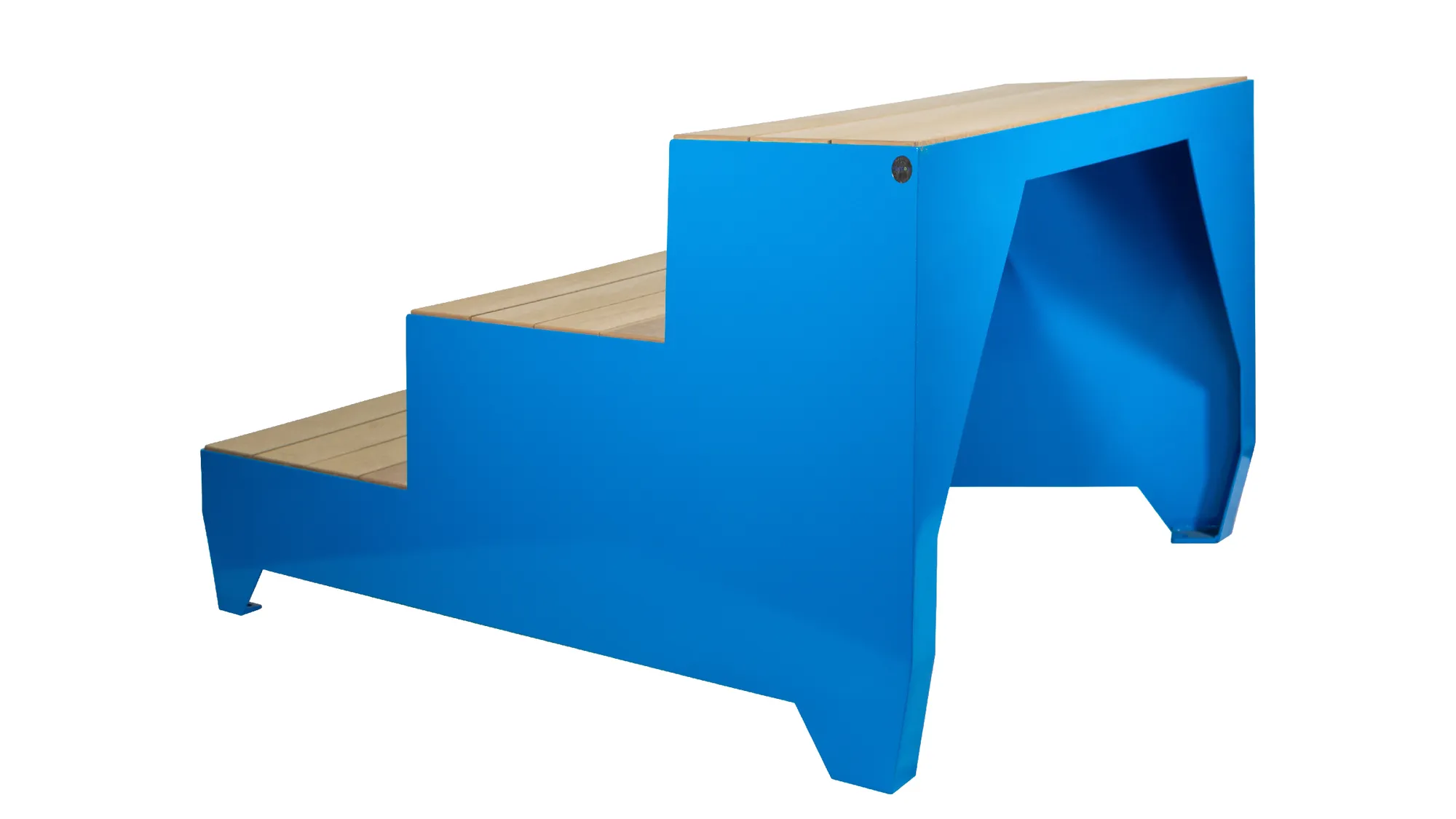 Wishbone Strataview 5 ft Step Bench Rear/Side  View
