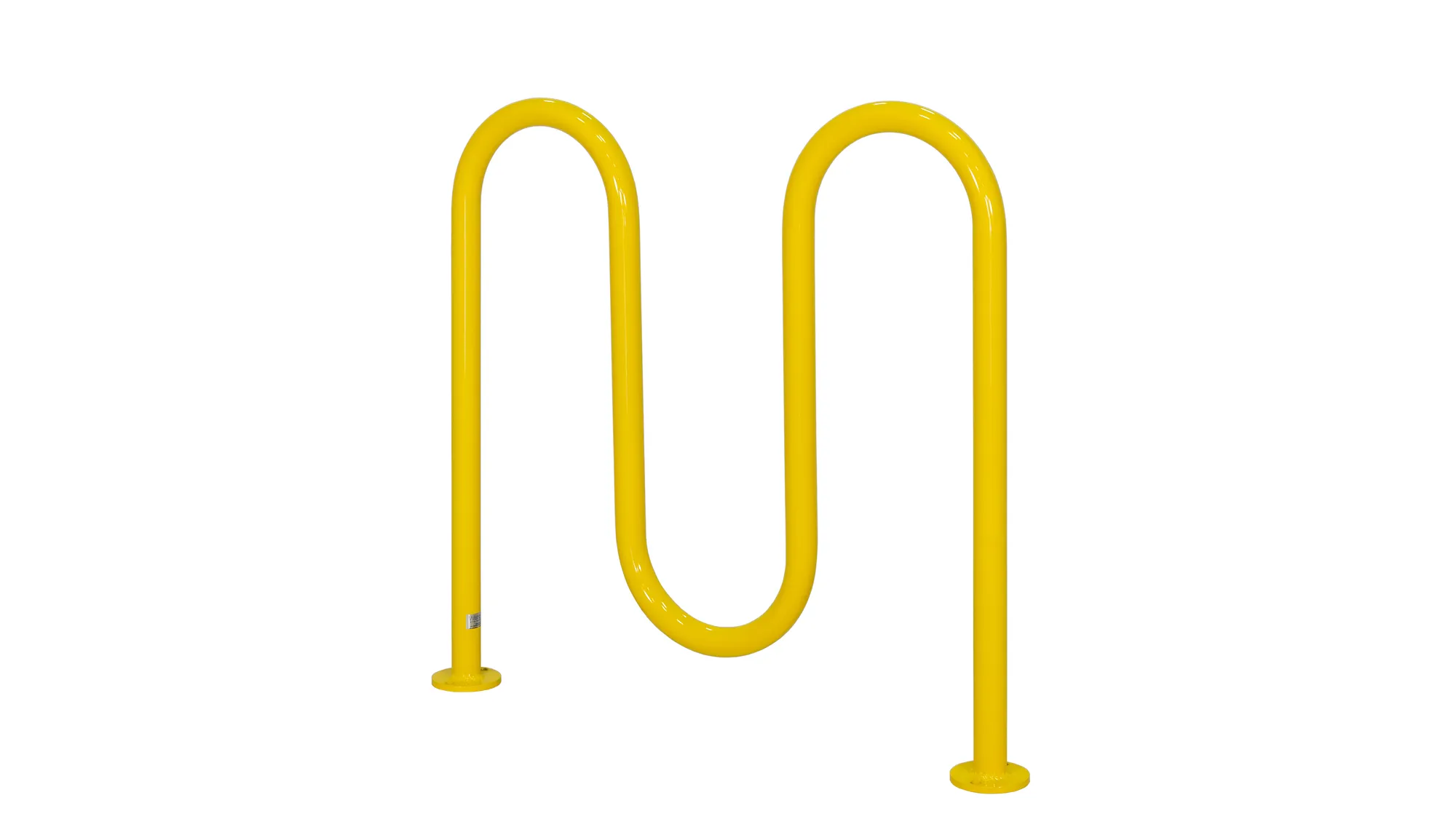 Wishbone Surf 5 Space Bike Rack in Traffic Yellow
