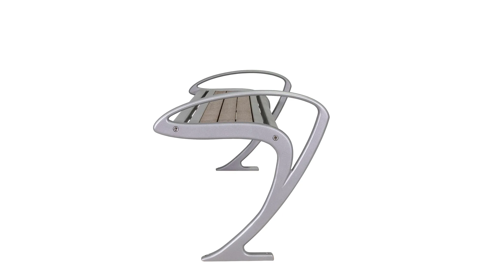 TENAJ Backless Bench Side View
