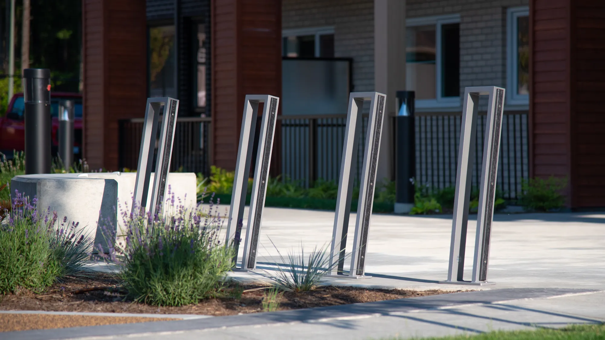 Wishbone Urban Form 2 Space Bike Racks in Hope BC