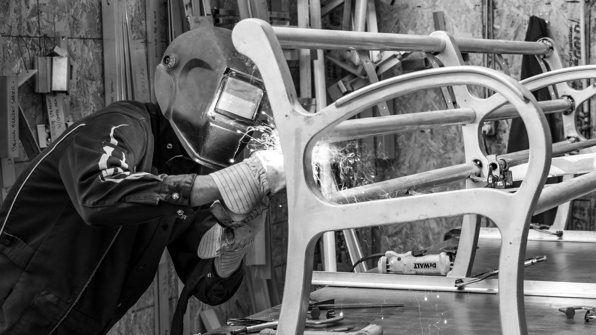 Welding a Mountain Classic Bench
