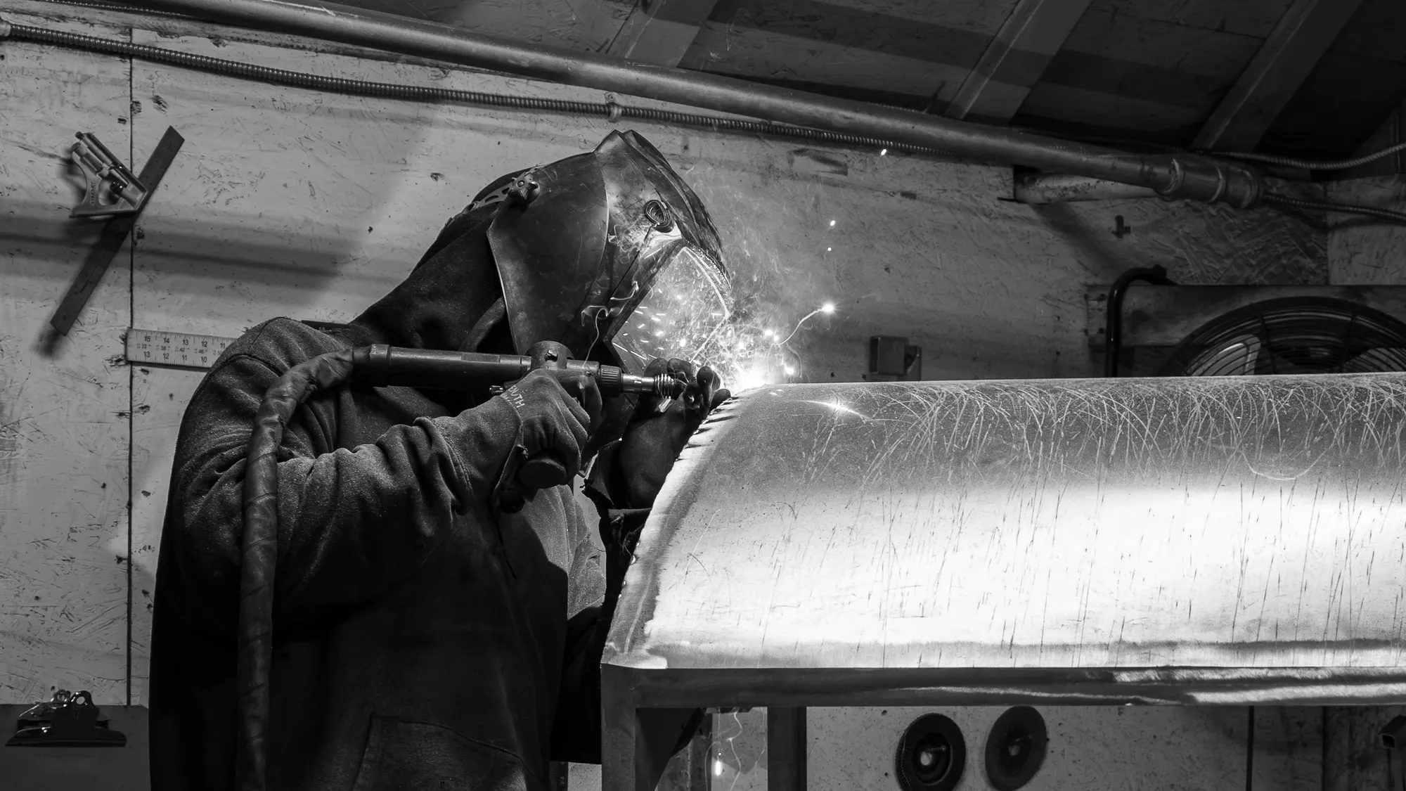Welding Modena Curved Top Double Recycling Station