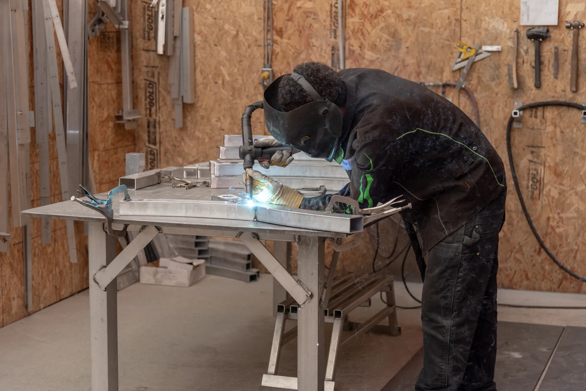 Welding Parker Bench Frame