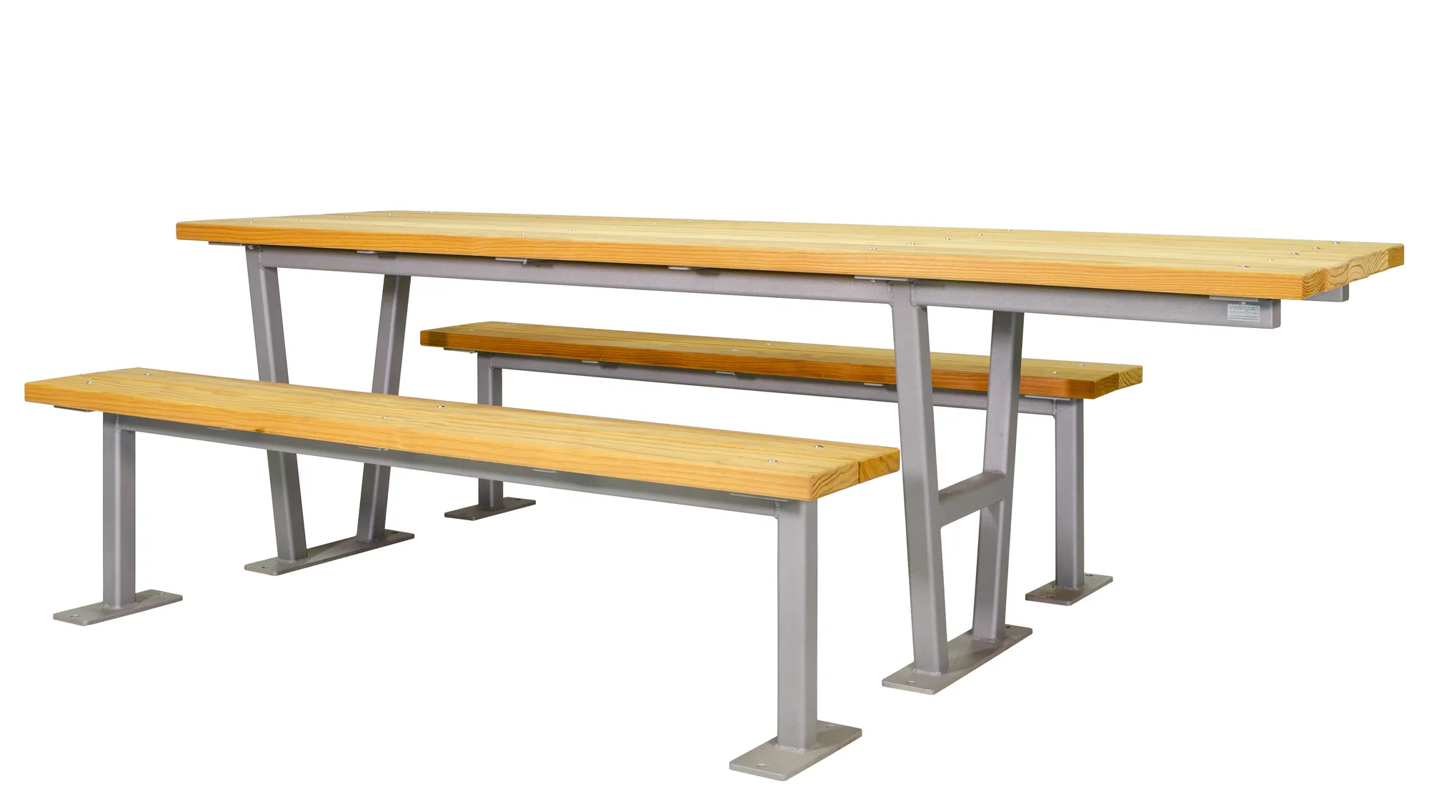 Rutherford Wheelchair Accessible Picnic Table with Modified Pine