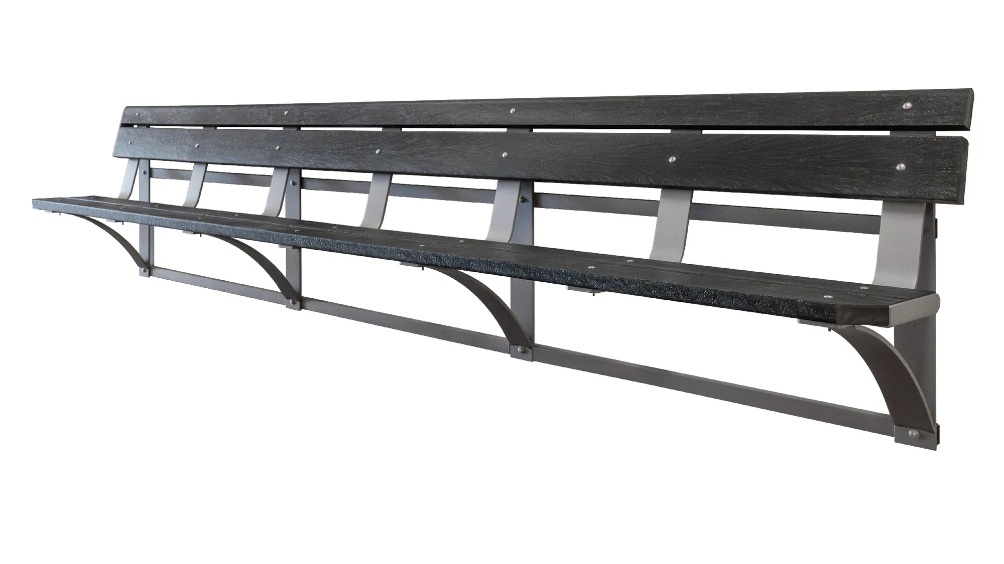 Wishbone Custom Amigo 12 ft Wall Bench
