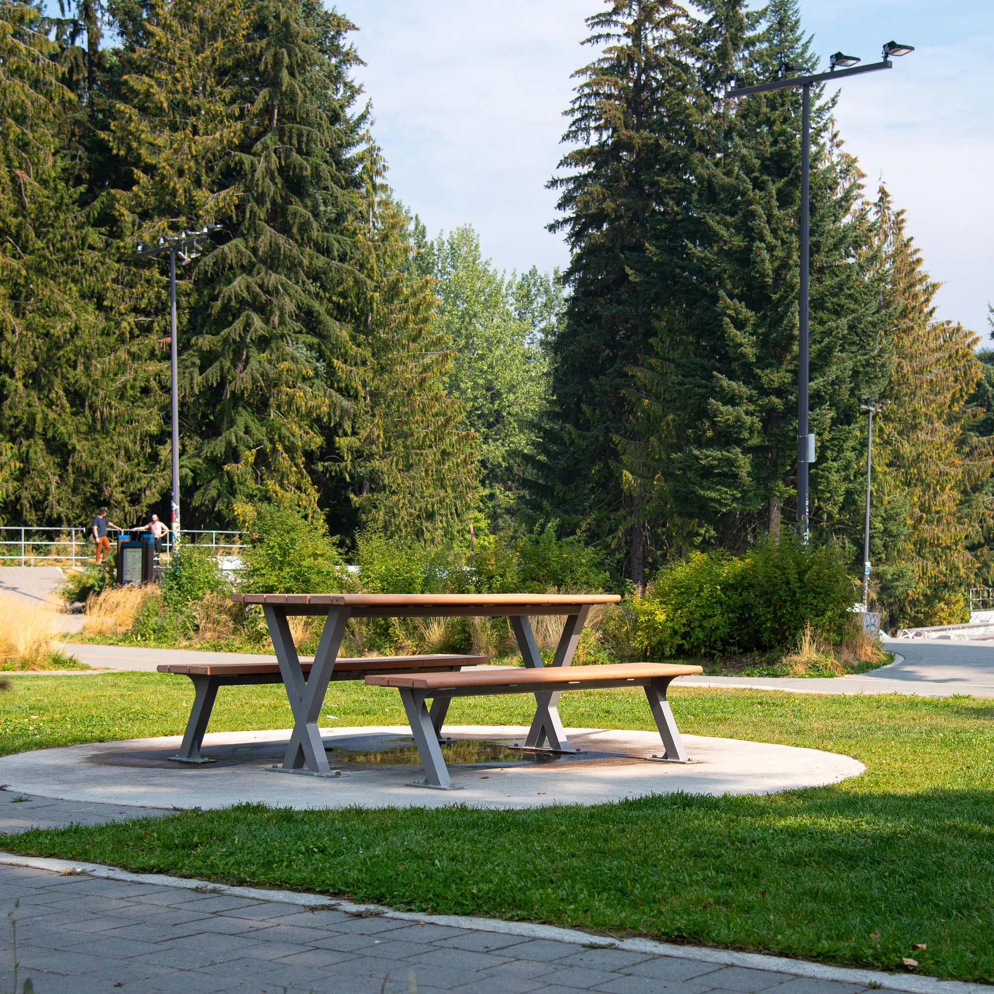 Wishbone Bayview Picnic Table in Whistler BC
