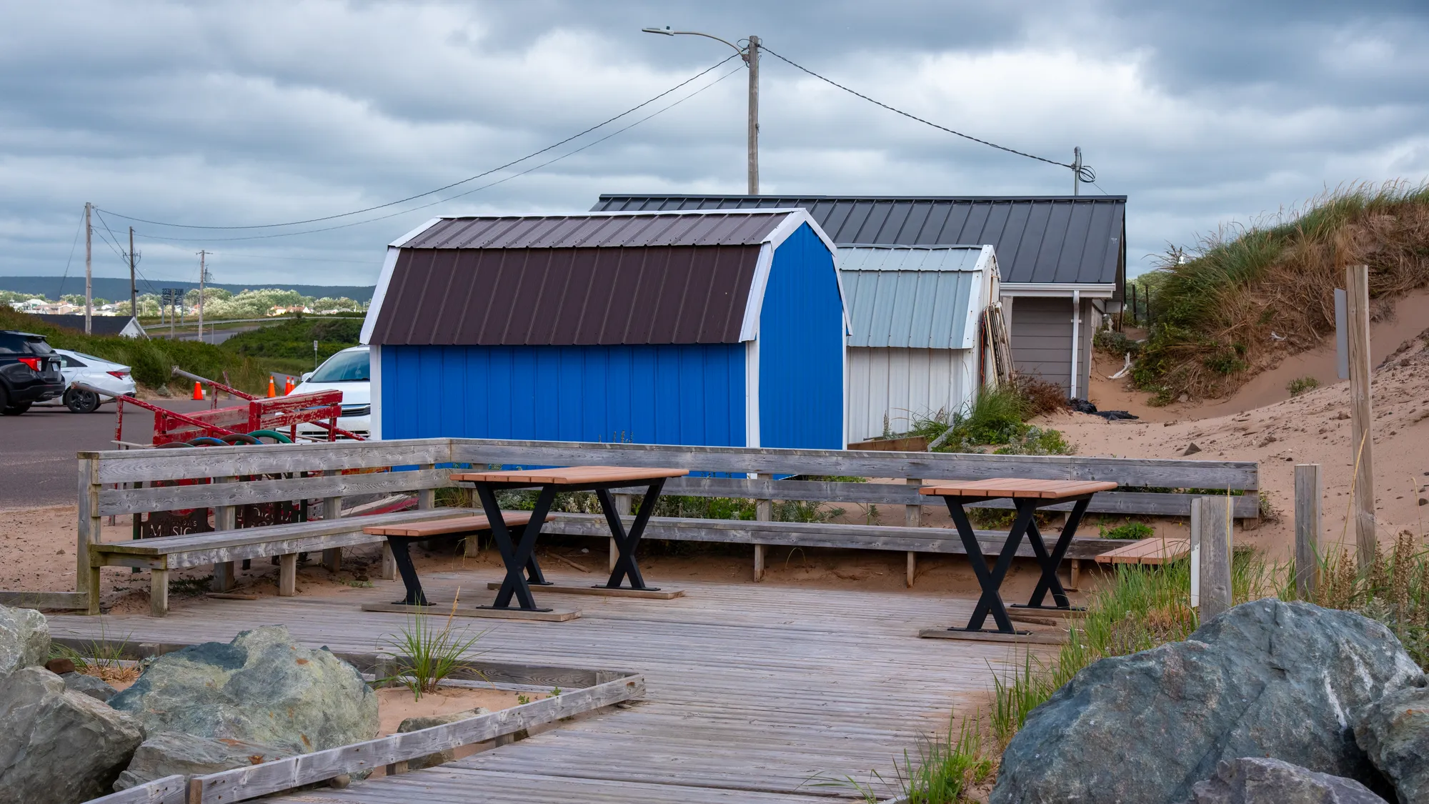 Wishbone Bayview Picnic Tables in Inverness Nova Scotia