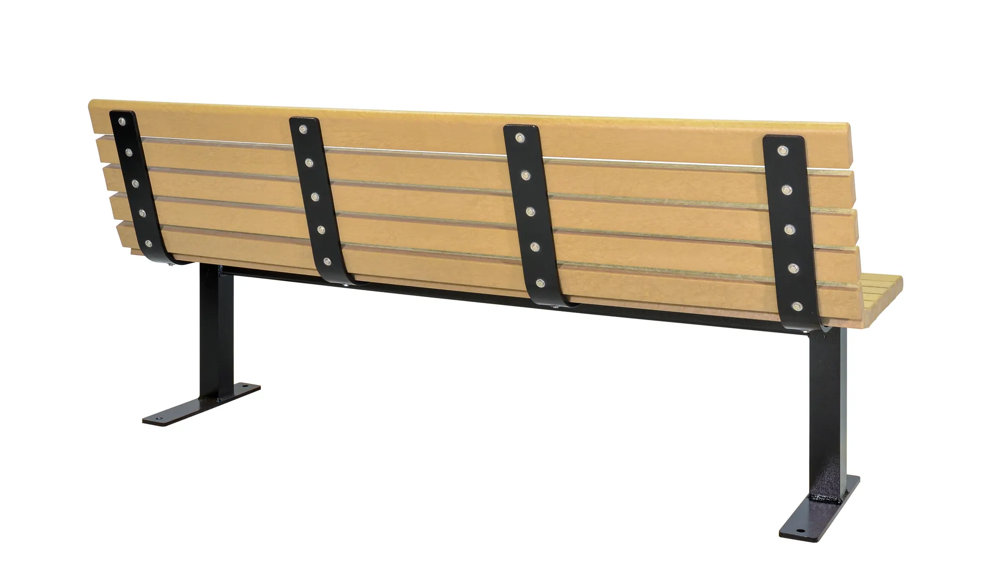 Wishbone Chat Bench  Rear View