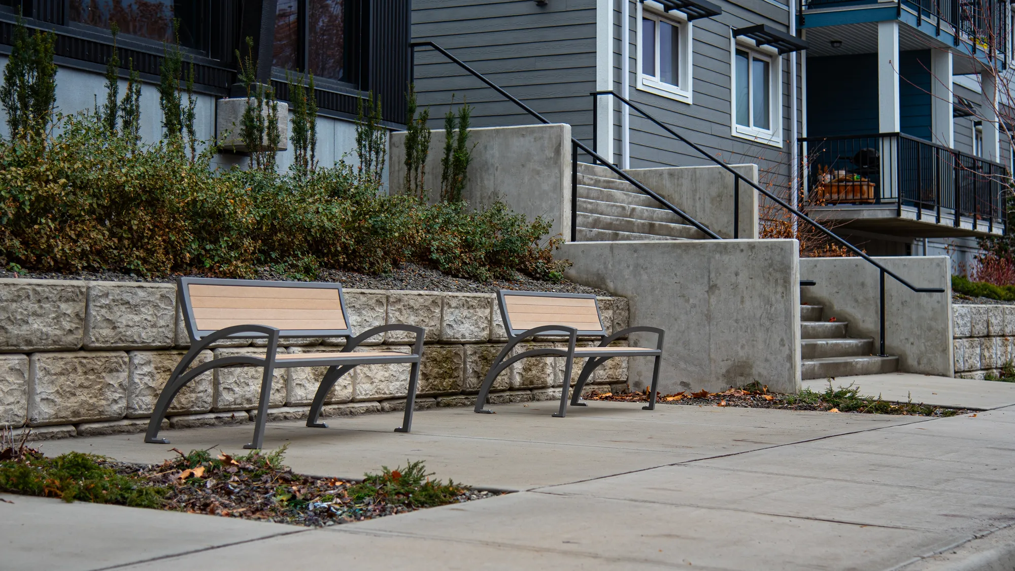 Wishbone Commercial Modena Benches in Penticton BC