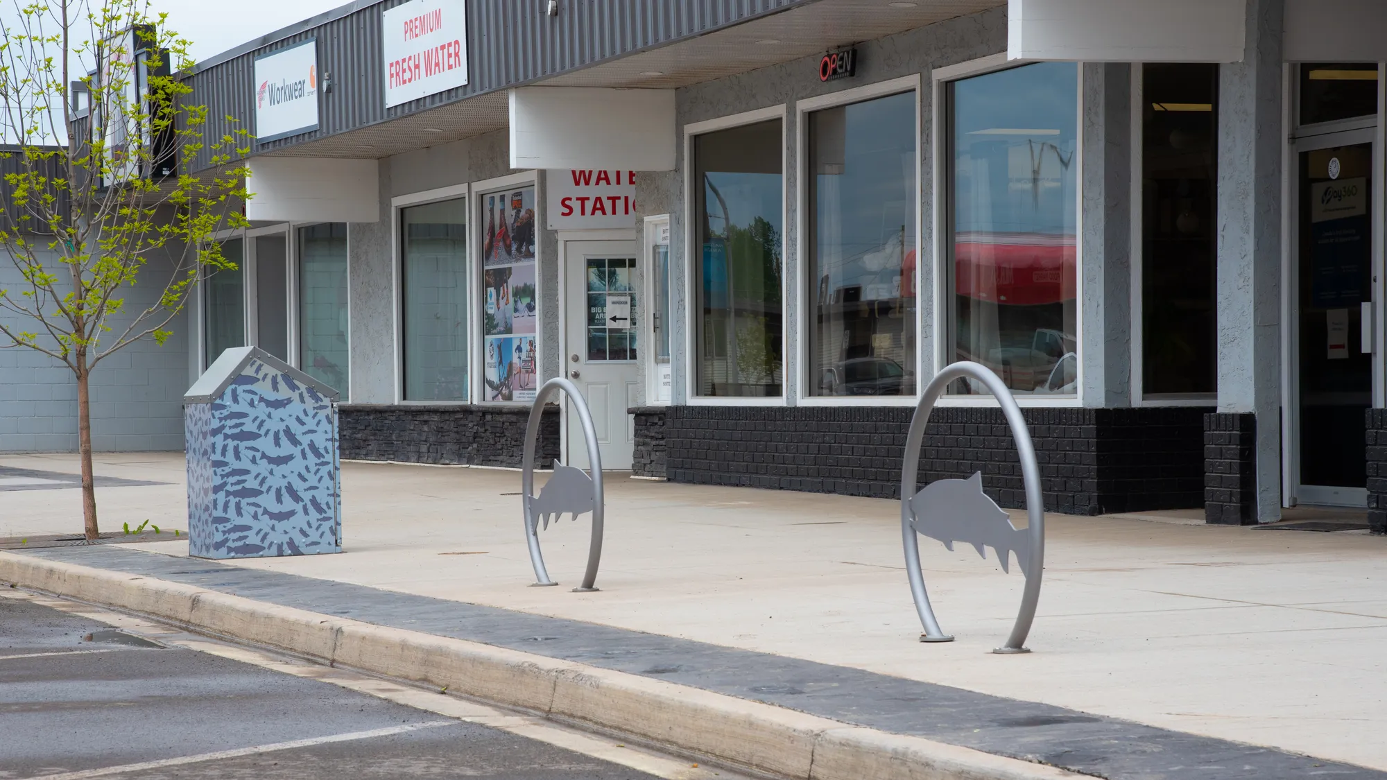 Custom Loop Bike Racks in Houston BC