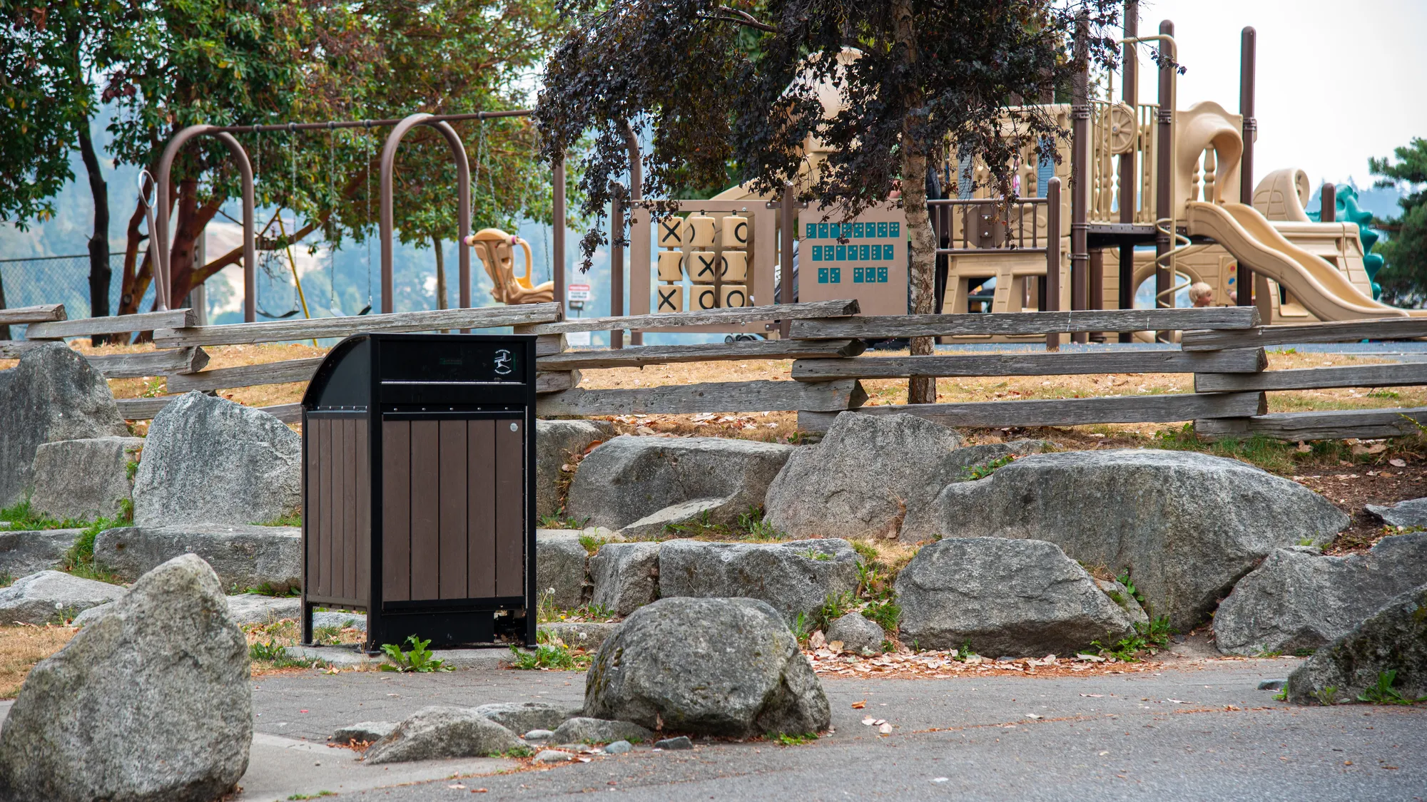 Wishbone Freedom 55 Bear Resistant Waste Receptacle in Sechelt B