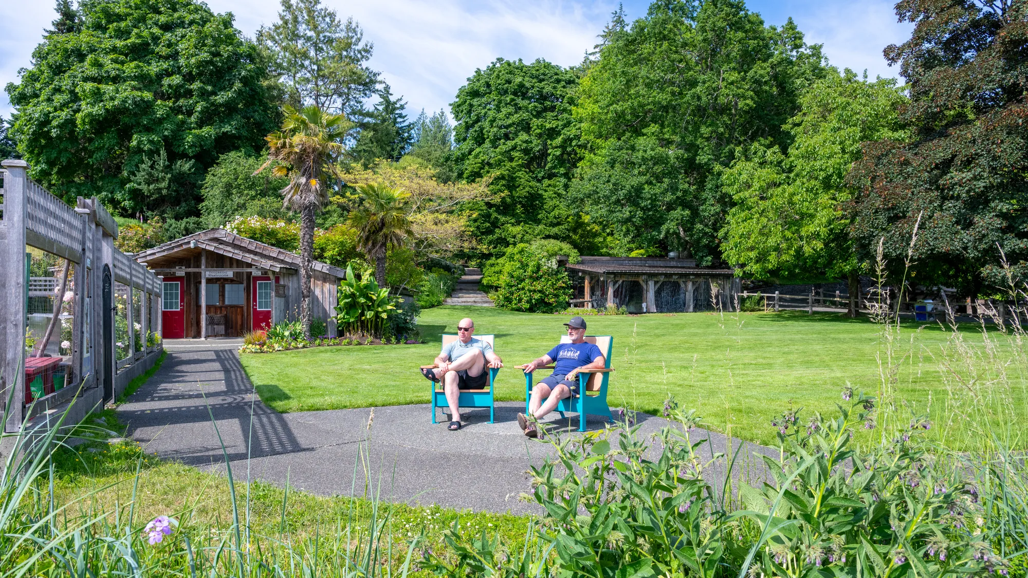 Wishbone JEM Chairs at Filberg Park in Comox, BC