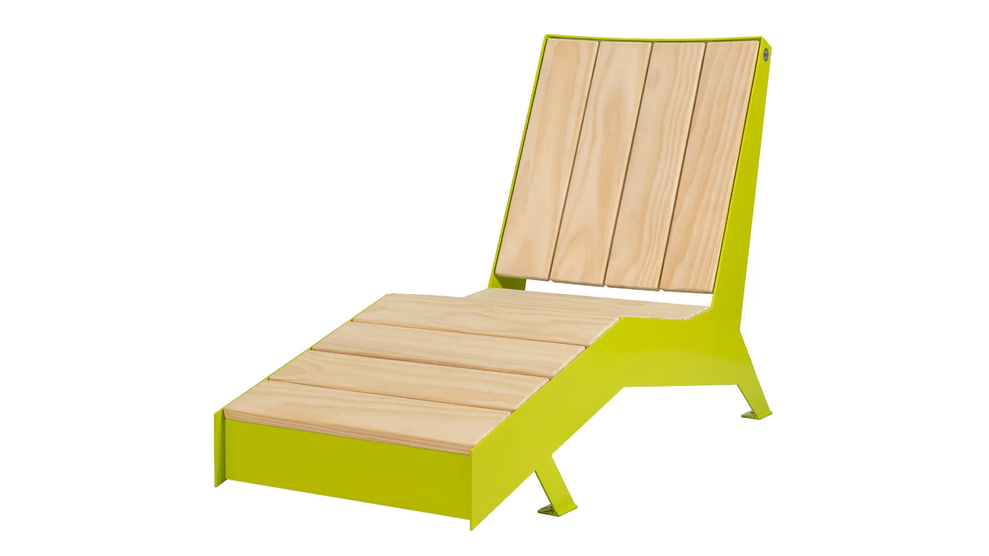Wishbone JEM Chaise Lounger in AccoyaÂ®