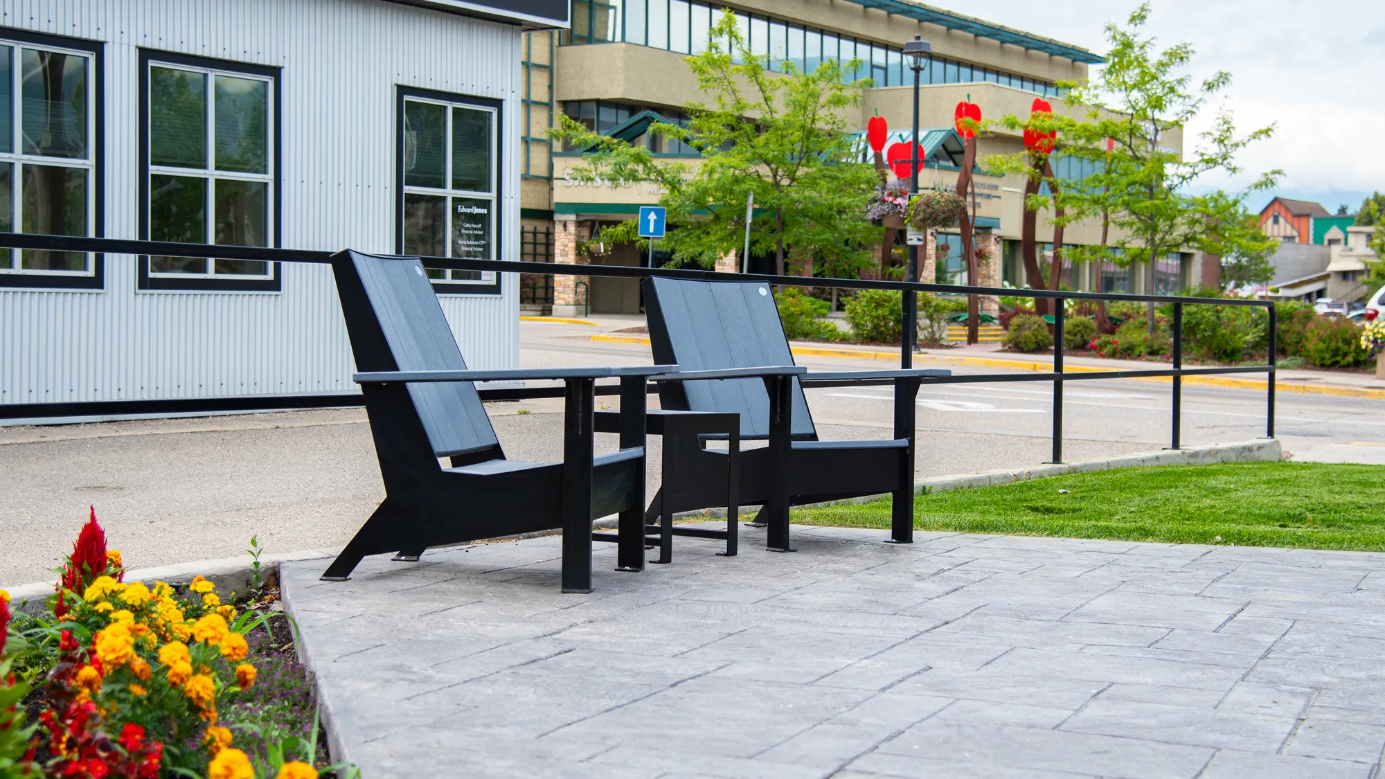 Wishbone JEM Lounge Chairs and Side Table in Salmon Arm BC