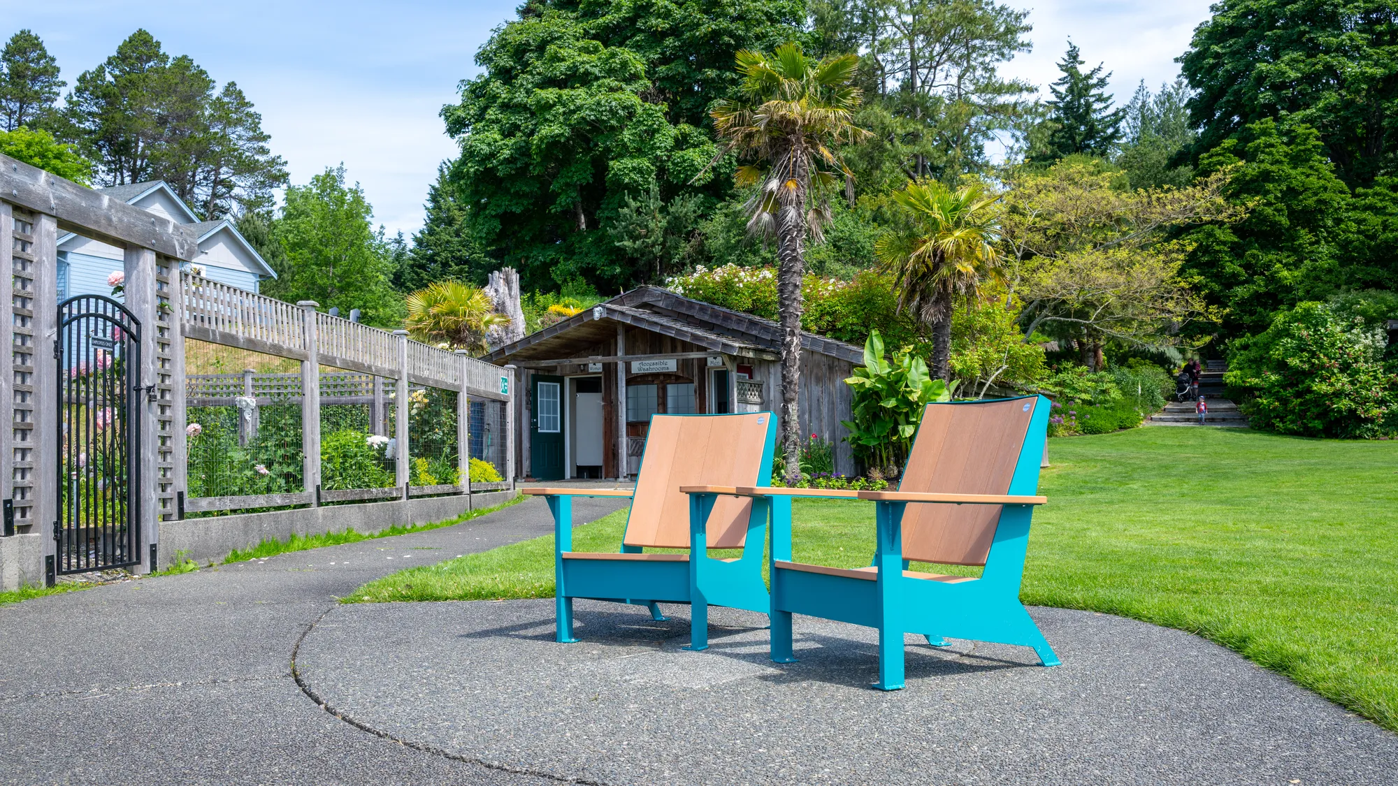 Wishbone JEM Lounge Chairs at Filberg Park in Comox, BC