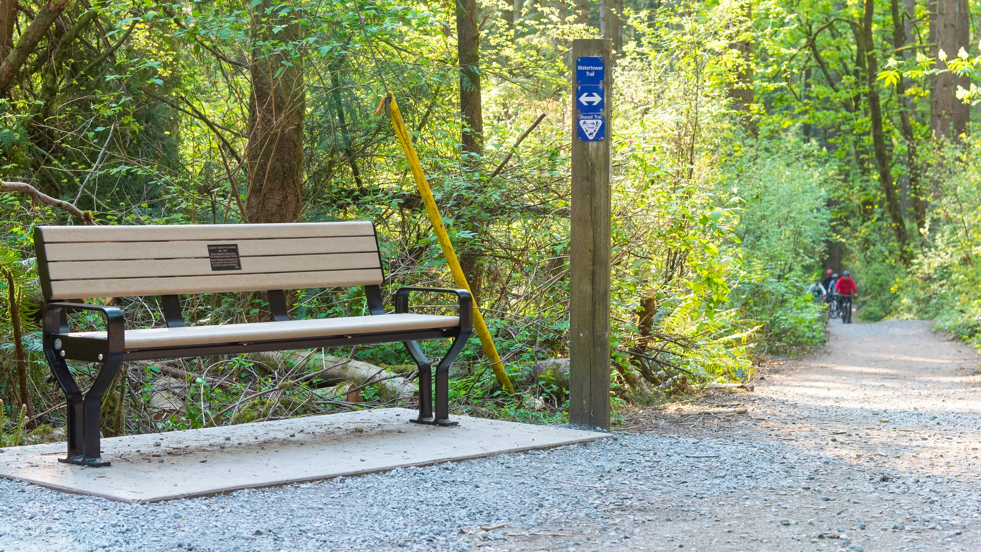 Wishbone Koble Memorial Bench in Delta, BC