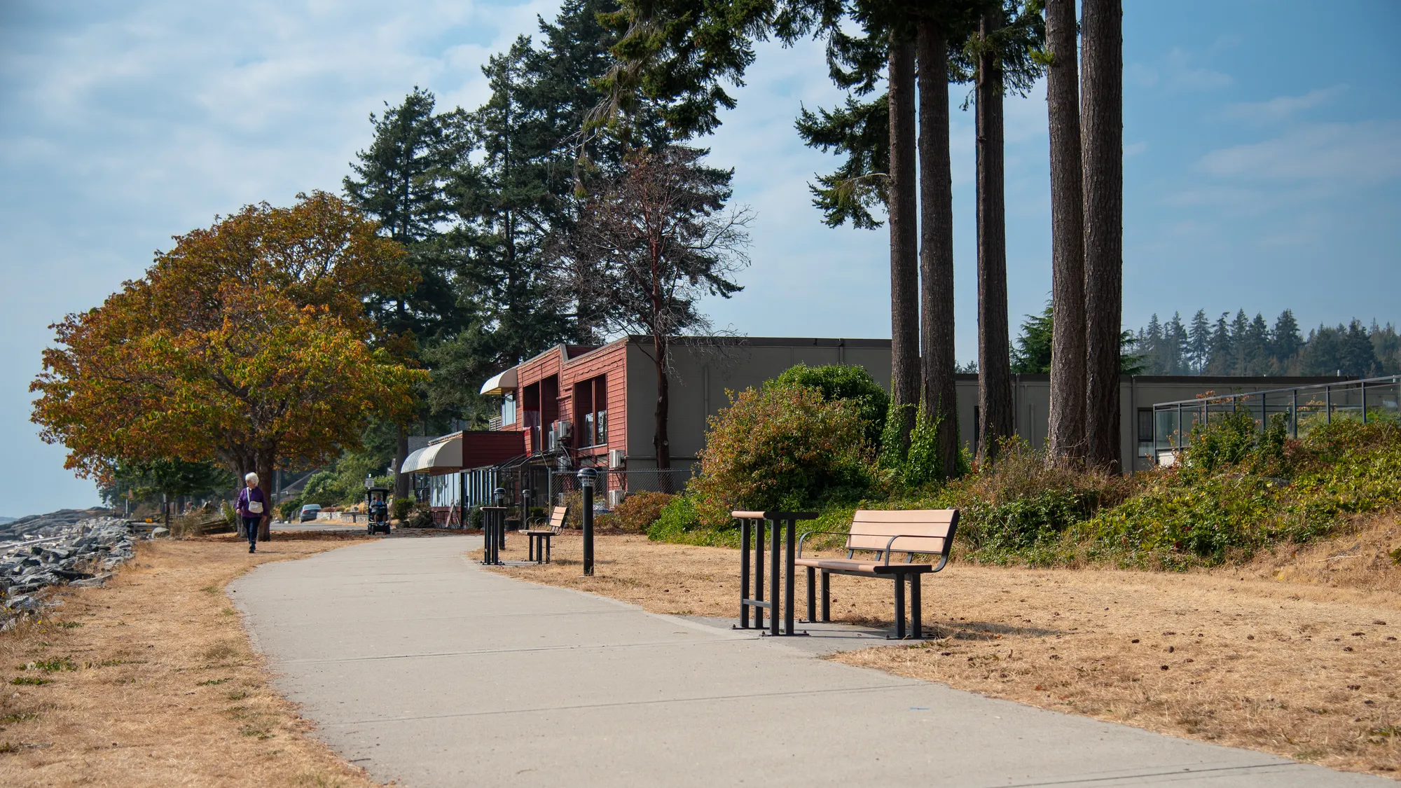 Wishbone Larson Bench and 30" Table Combination in Sechelt BC