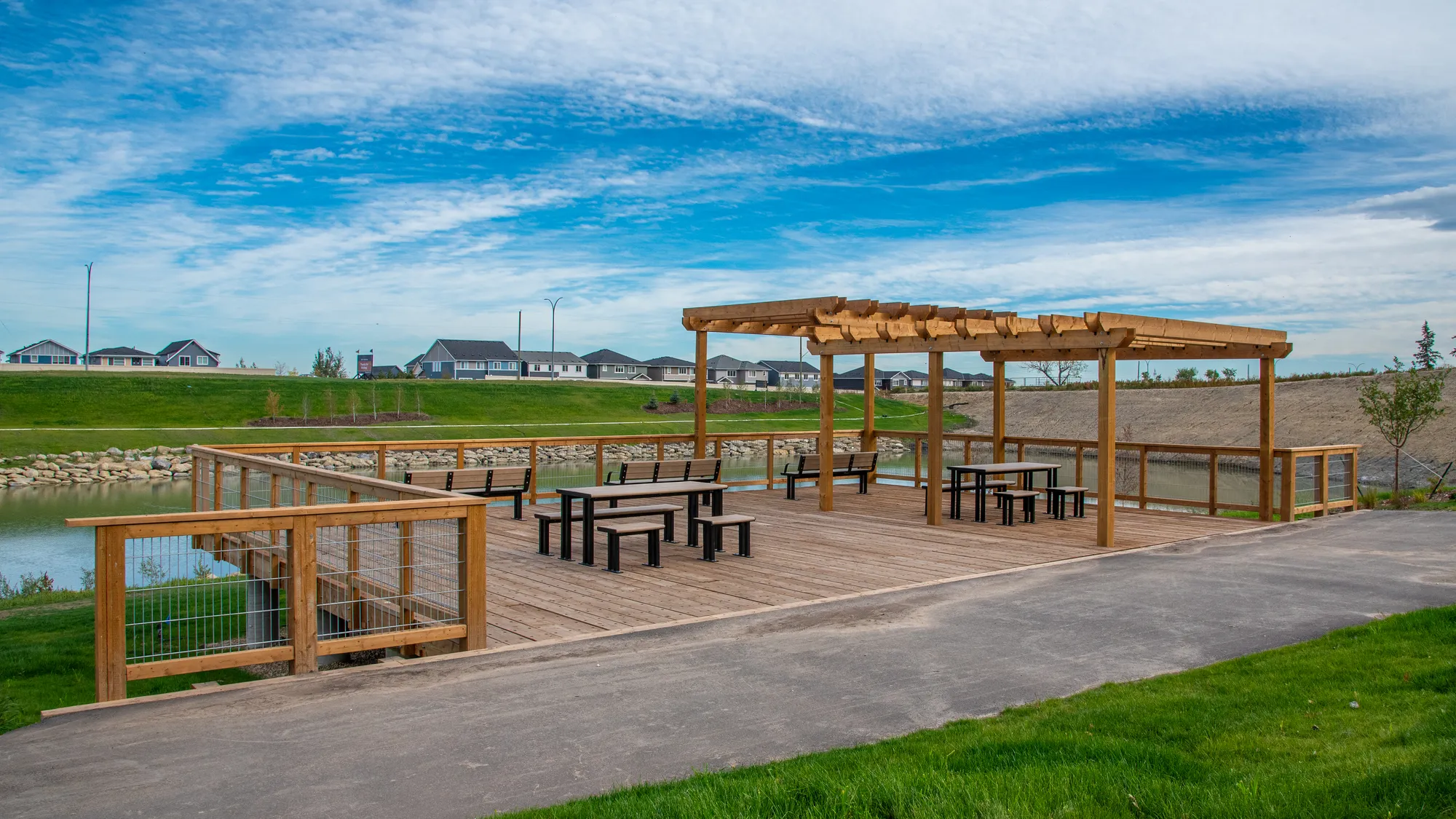 Wishbone Larson Wheelchair Accessible Picnic Tables at Key Ranch