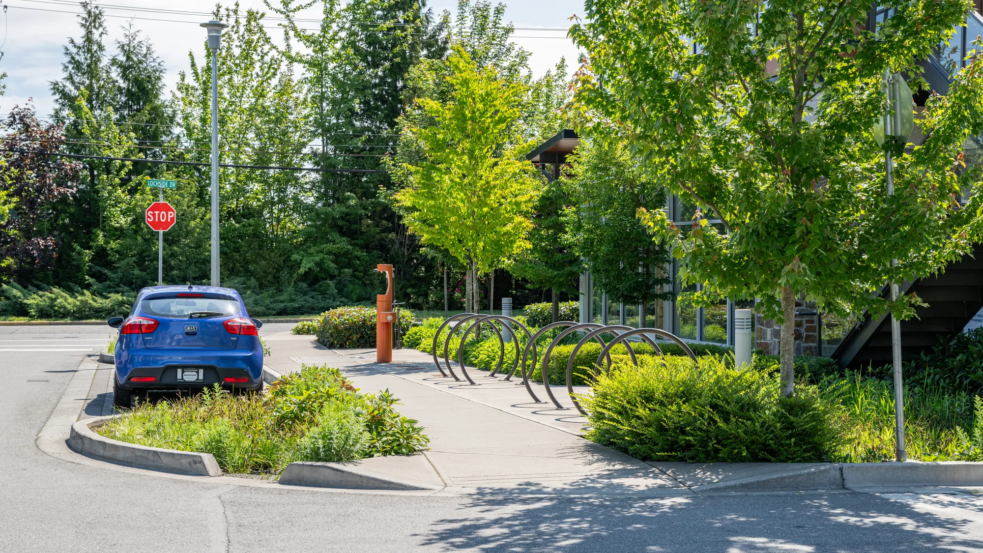 Wishbone Loop 2 Space Bicycle Racks in Saanichton, BC
