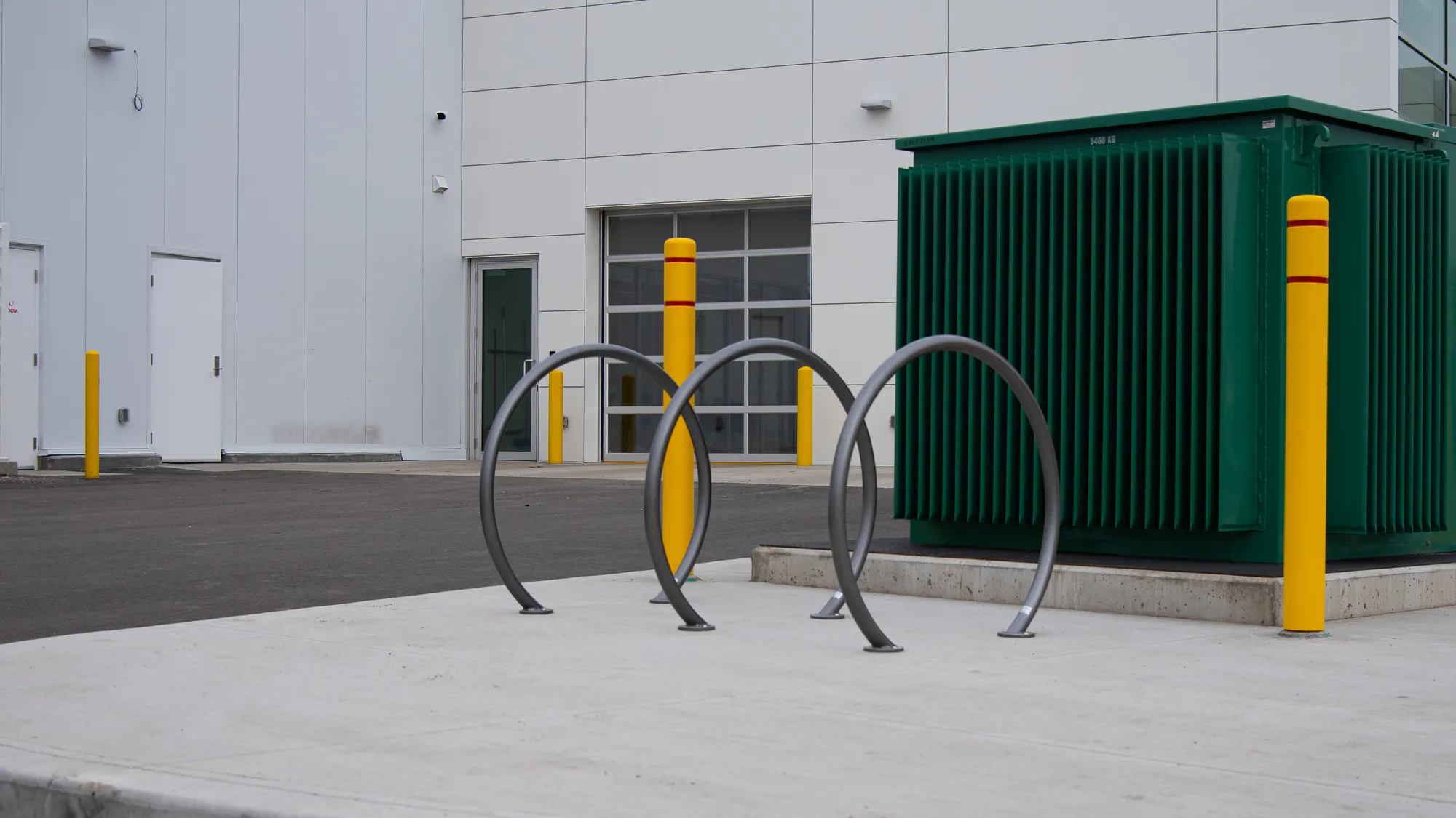 Wishbone Loop Bike Racks at Kelowna Toyota in Kelowna BC