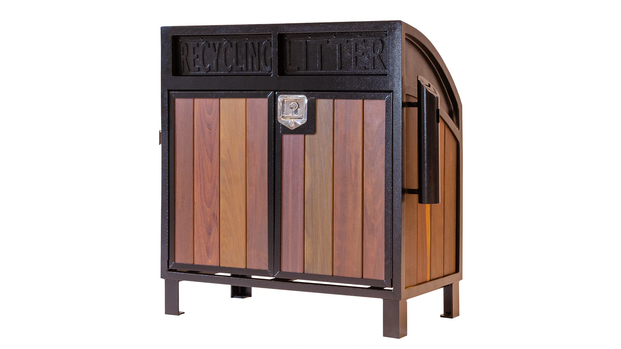 Modena Curved Top 2 Stream Recycling Station